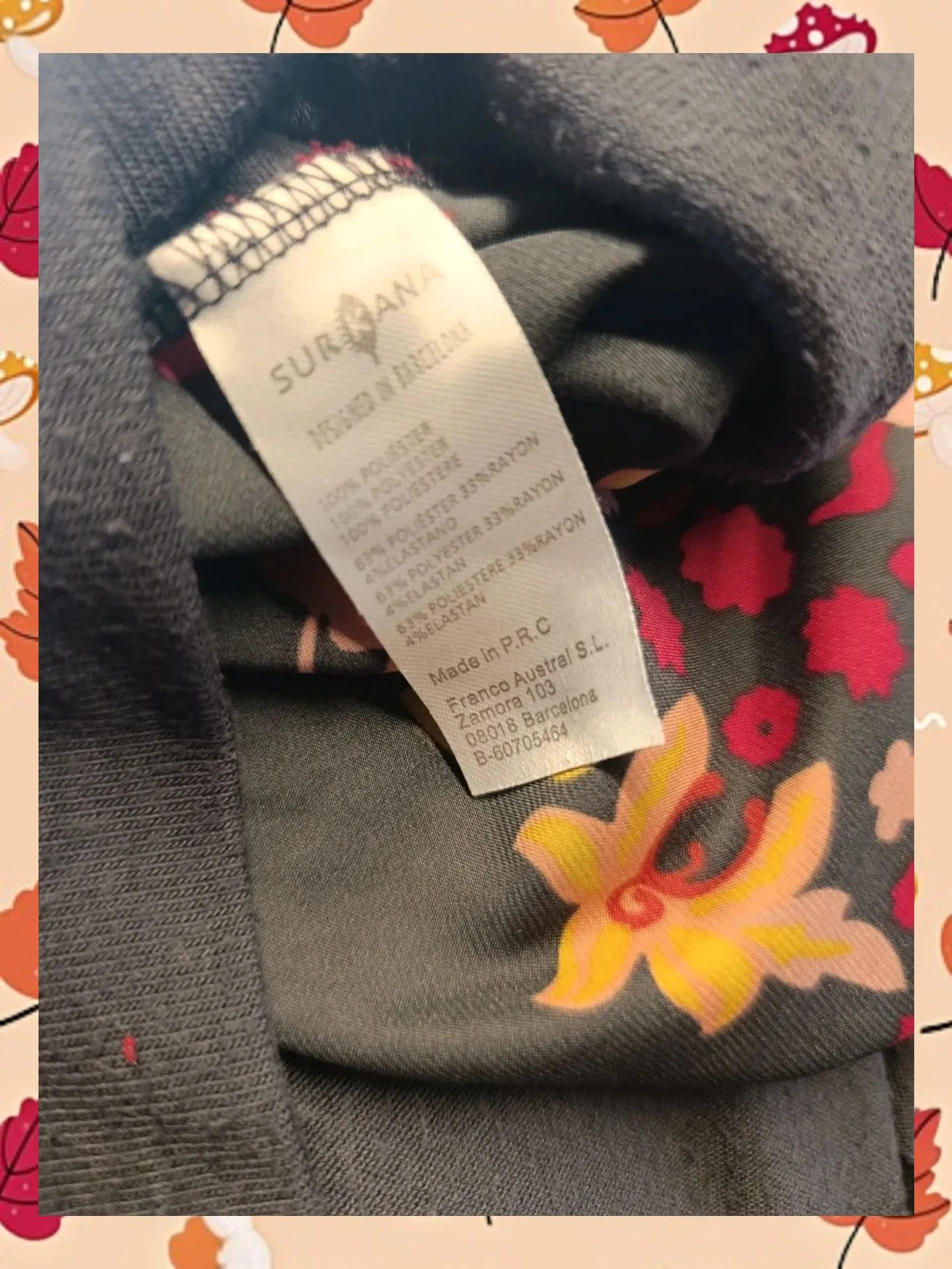 Camiseta Surkana Mandala & Flores M/L (Talla L) – Surkana – taille L / 40 / 12 4