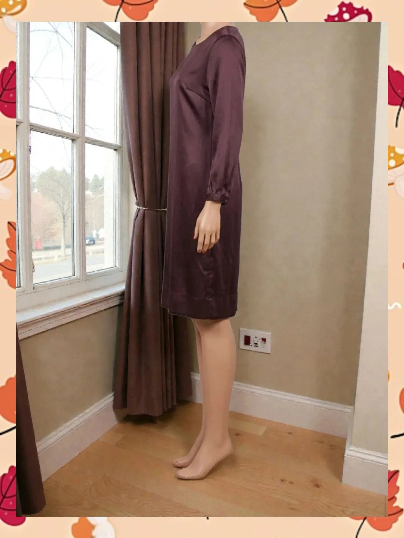 Vestido satinado InWear morado Talla 34 (XS) – InWear – taille XS / 34 / 6 3