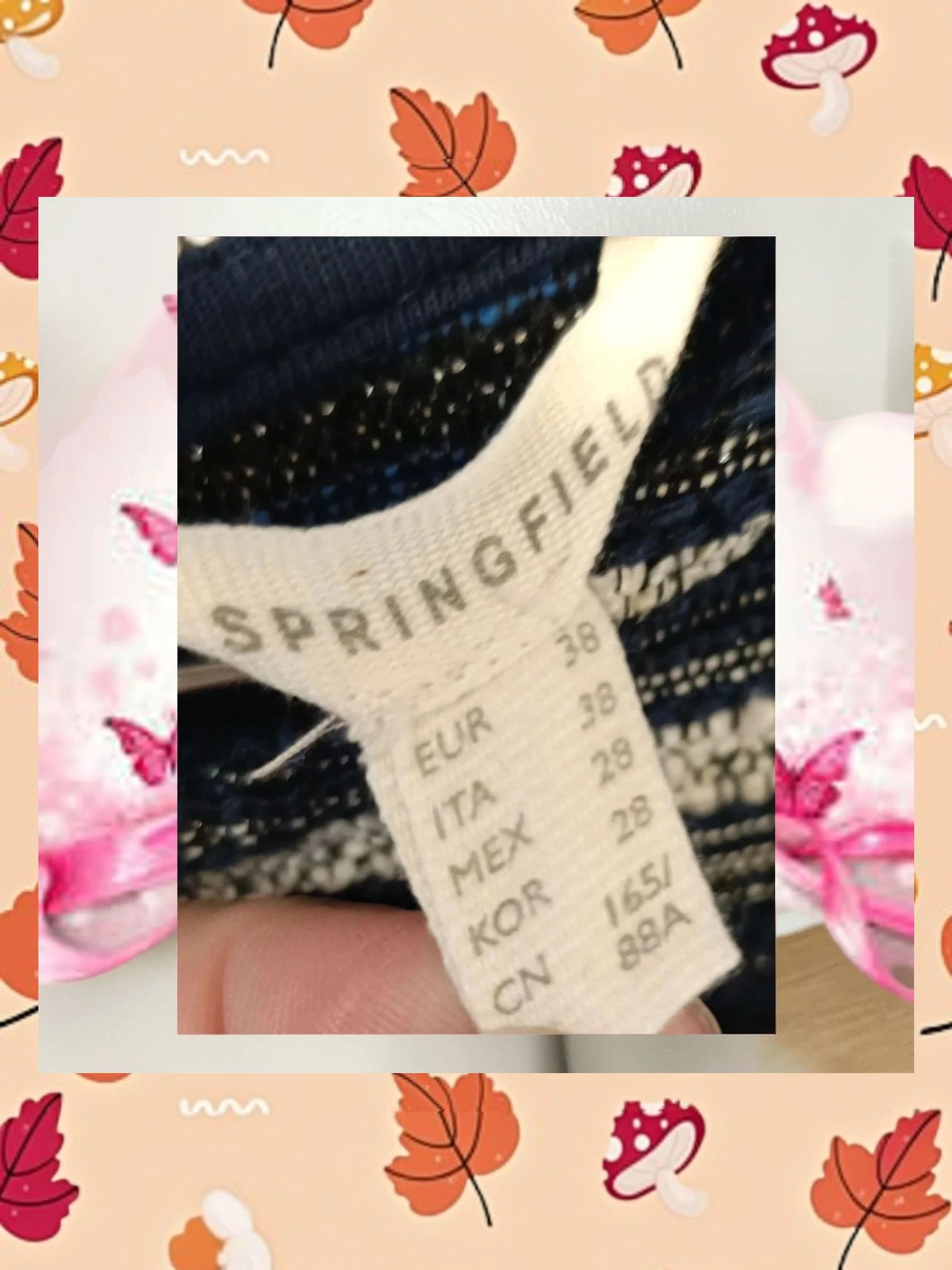 Vestido Springfield Tweed Rayas Volantes Talla 38/M – Springfield – taille M / 38 / 10 3