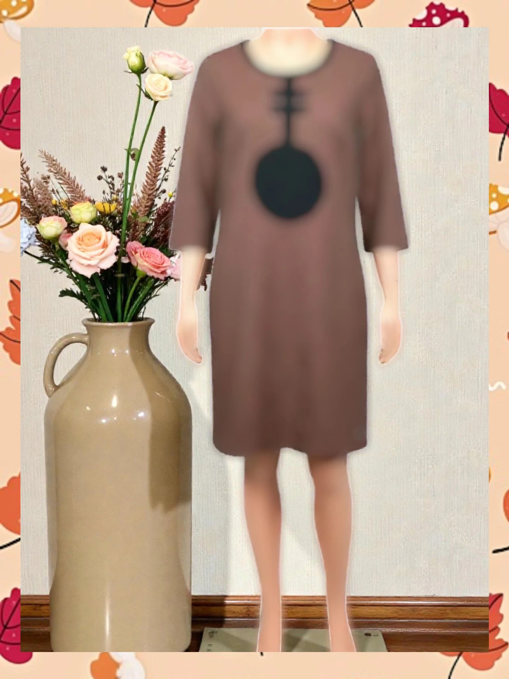 🌿 Vestido Skunkfunk (SKFK) Diseño Vasco - Talla 1 (S)