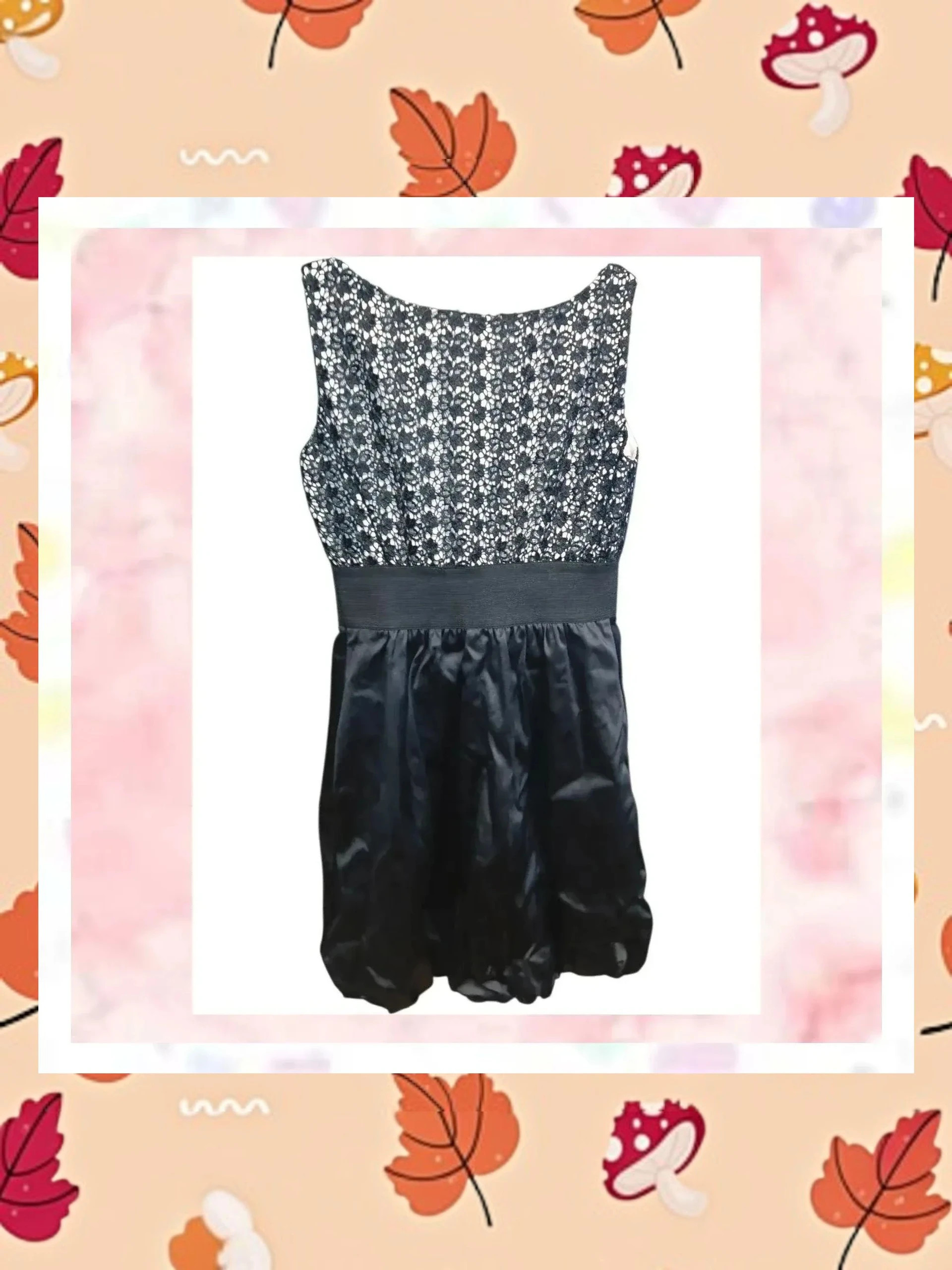 Vestido de fiesta mini negro y plateado Fórmula Joven Talla 38 – Fórmula Joven – taille M / 38 / 10 3