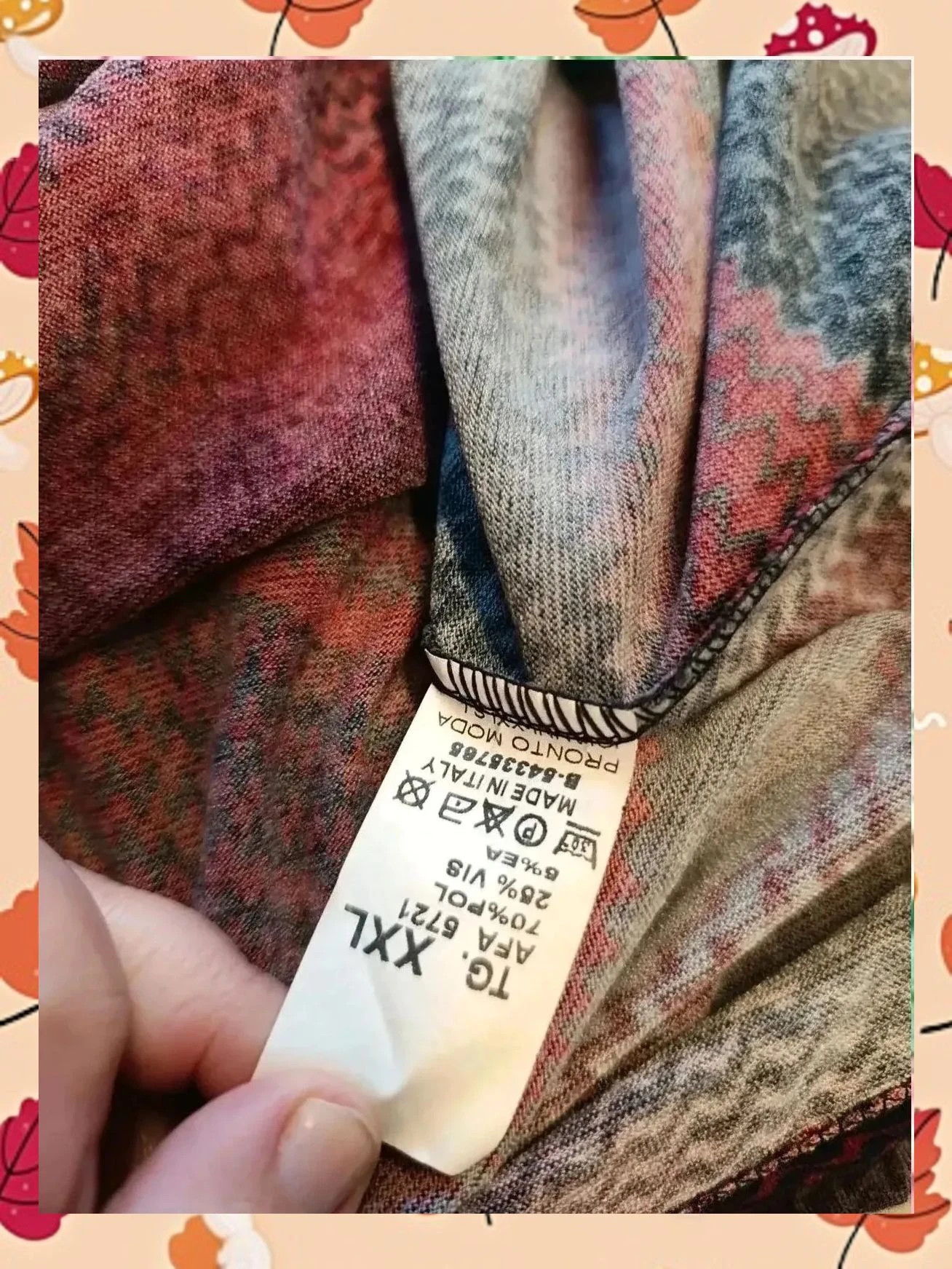 Vestido Midi Estampado Geométrico XXL – vía XX septembre – taille XXL / 44 / 16 4