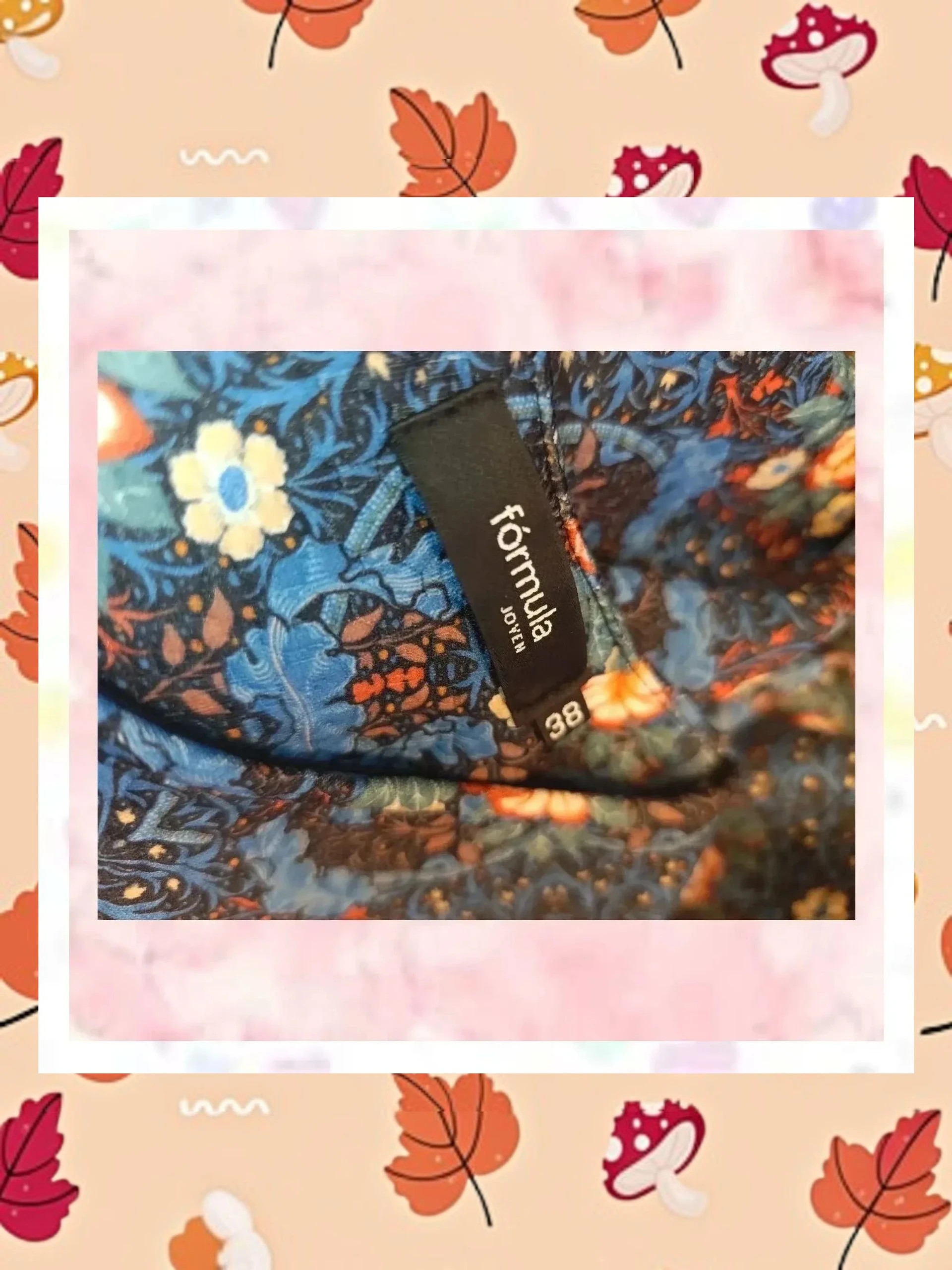 Precioso vestido vuelo estampado floral Fórmula Joven 🌸 Talla 38 – Fórmula Joven – taille M / 38 / 10 5
