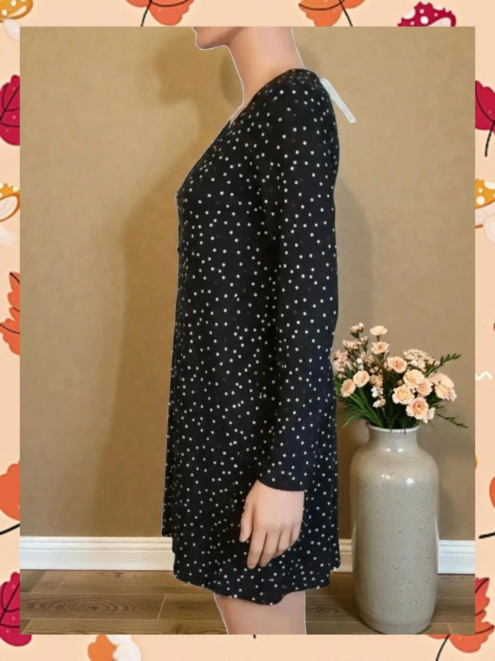🖤 Vestido Mini Mango Polka Dot - Talla XS – Mango – taille XS / 34 / 6 2