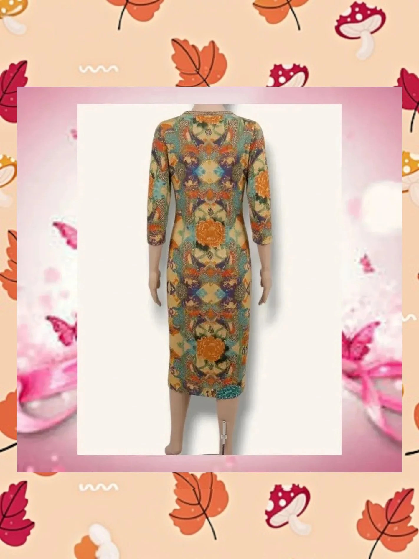 Vestido MIDI Custo Barcelona T2 🎨 Impecable – Custo – taille XS / 34 / 6 2