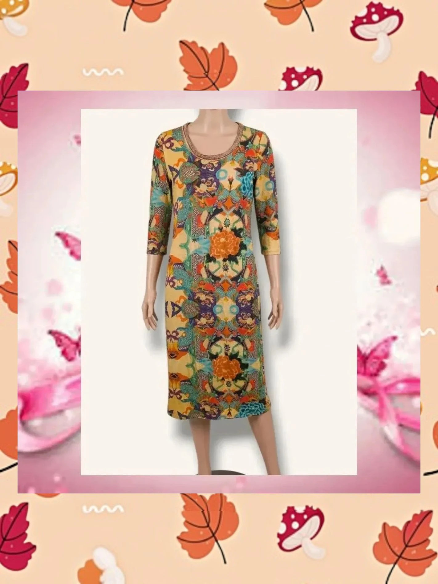 Vestido MIDI Custo Barcelona T2 🎨 Impecable – Custo – taille XS / 34 / 6