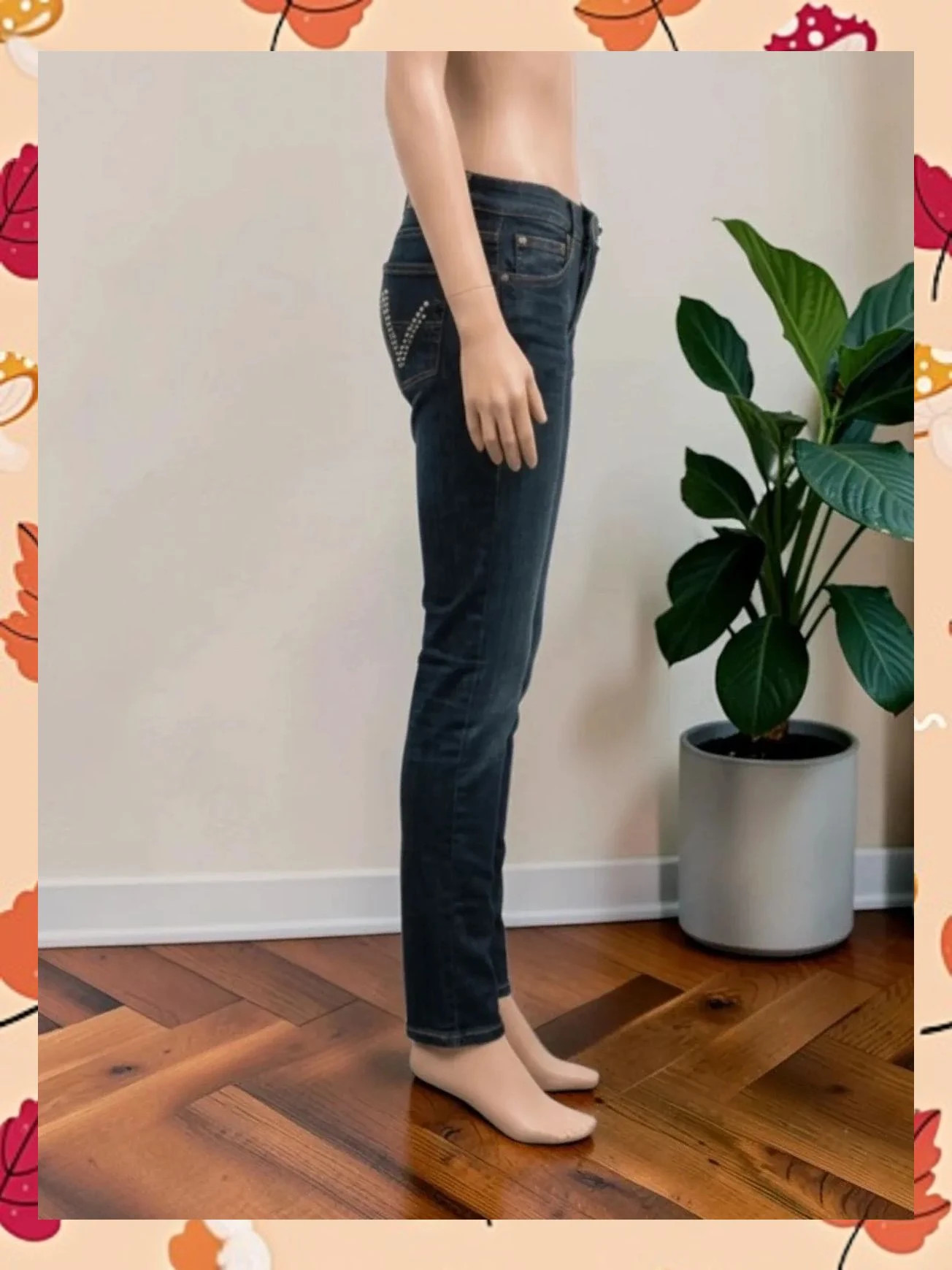 Jeans de lujo NOLITA con pedrería - Talla M/L (40cm cintura) – Nolita – taille M / 38 / 10 2