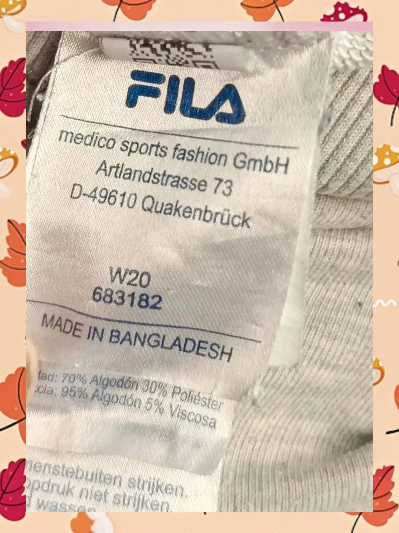 Sudadera FILA Retro Color Block - Logo Grande 🔥 – FILA – taille L 5