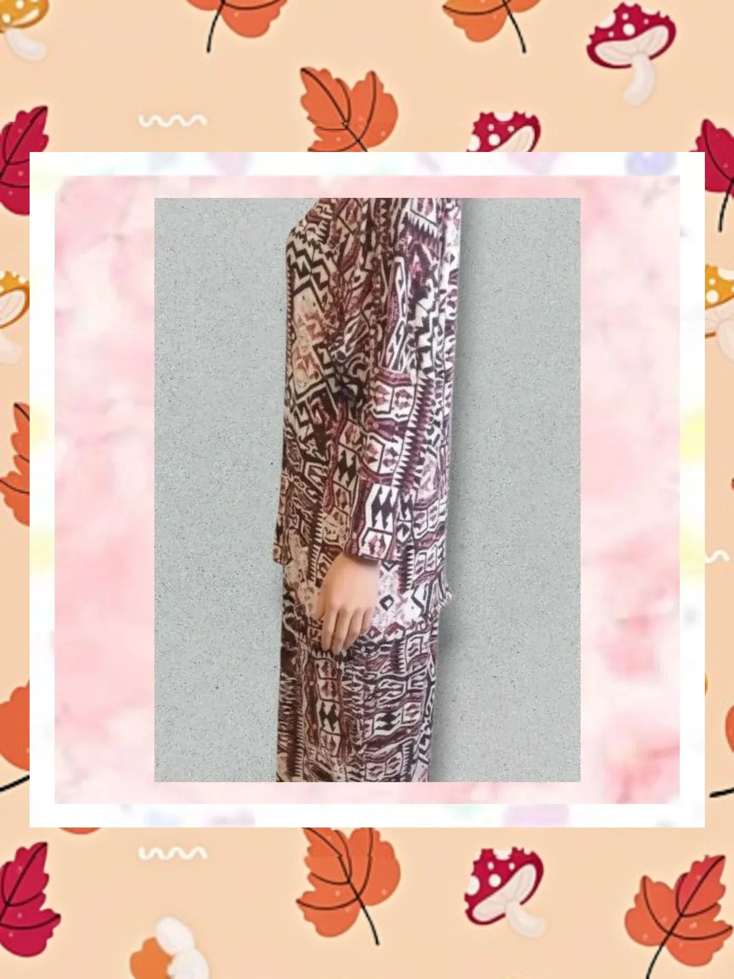 Precioso Vestido Midi Tintoretto | T. 42 | Estampado Étnico – Tintoretto – taille XL / 42 / 14 3