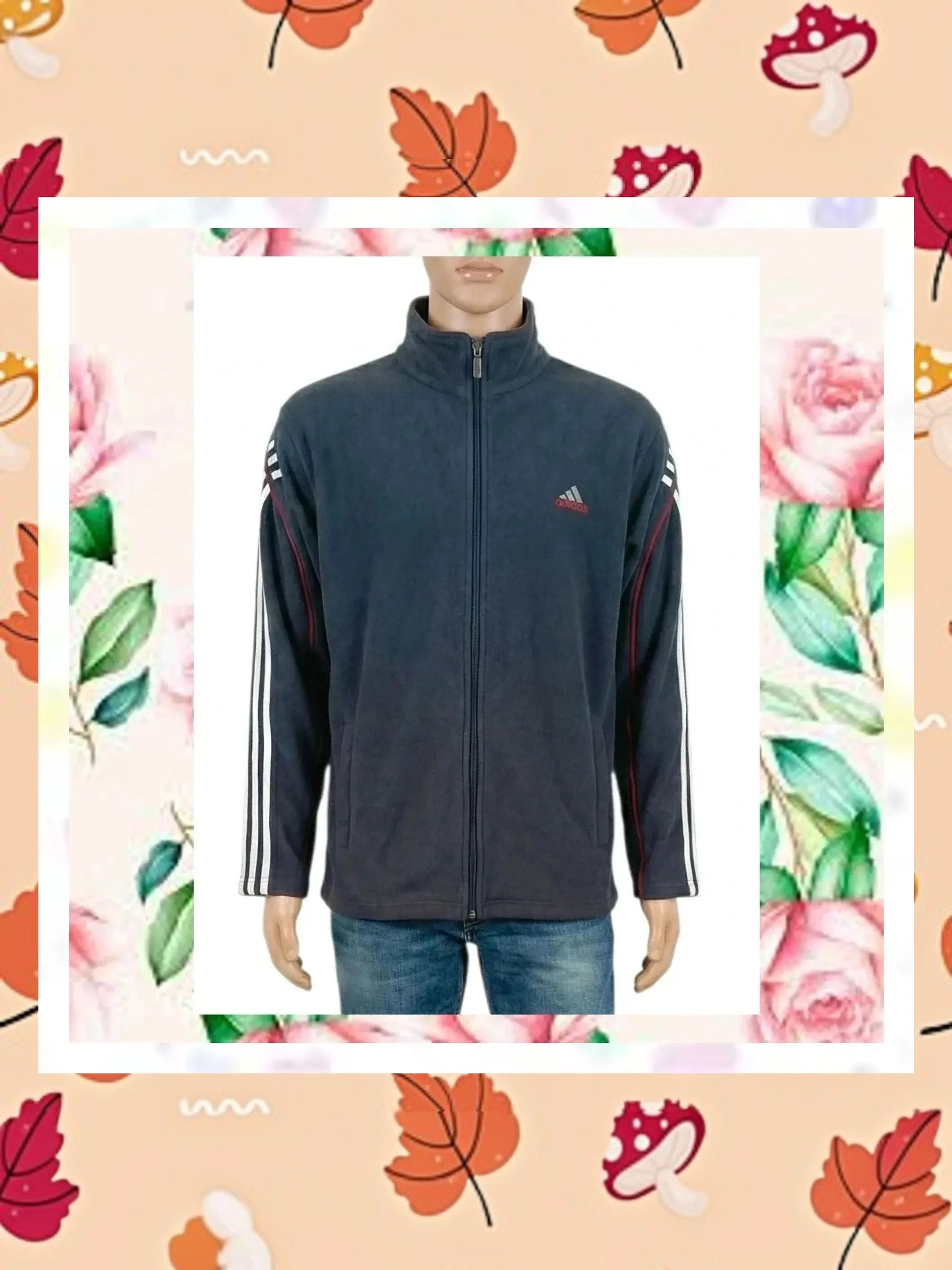 Chaqueta Polar Adidas Vintage 2005 Y2K Talla L/XL – adidas – taille L 4