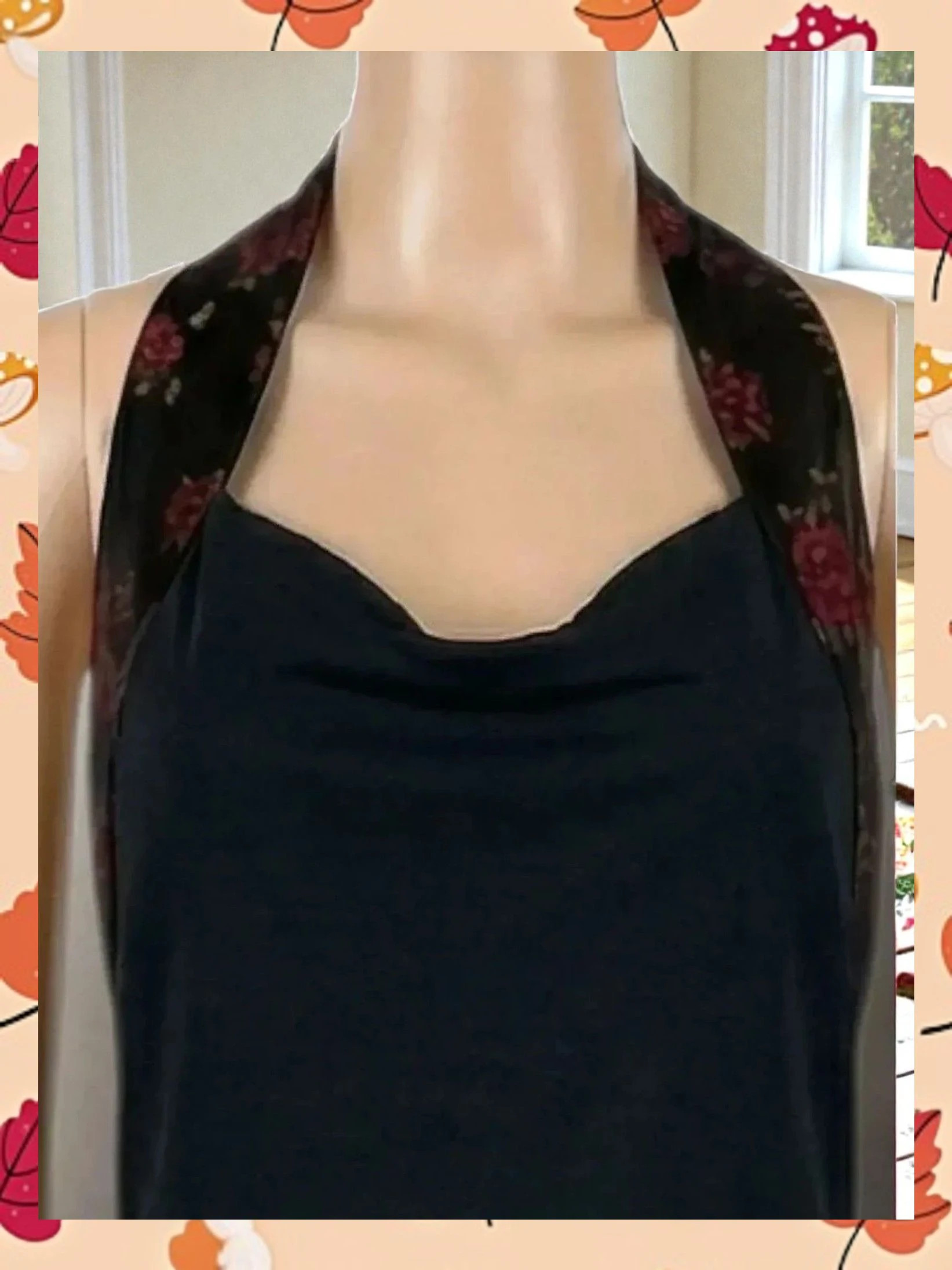 Vestido Midi Negro Espalda Abierta - El Corte Inglés T.40 – Unit – taille L / 40 / 12 2