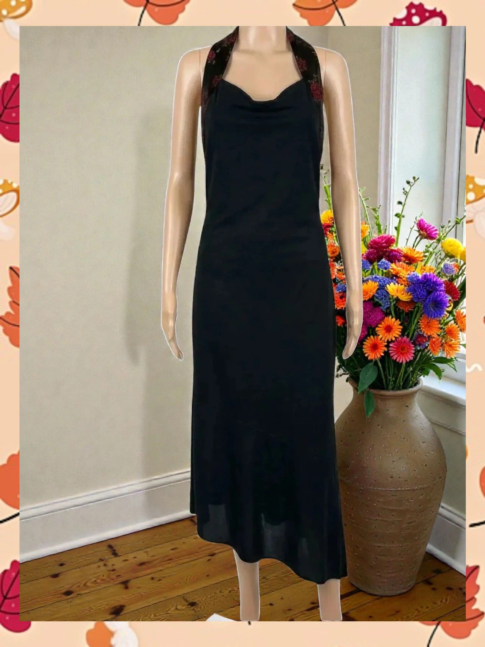Vestido Midi Negro Espalda Abierta - El Corte Inglés T.40