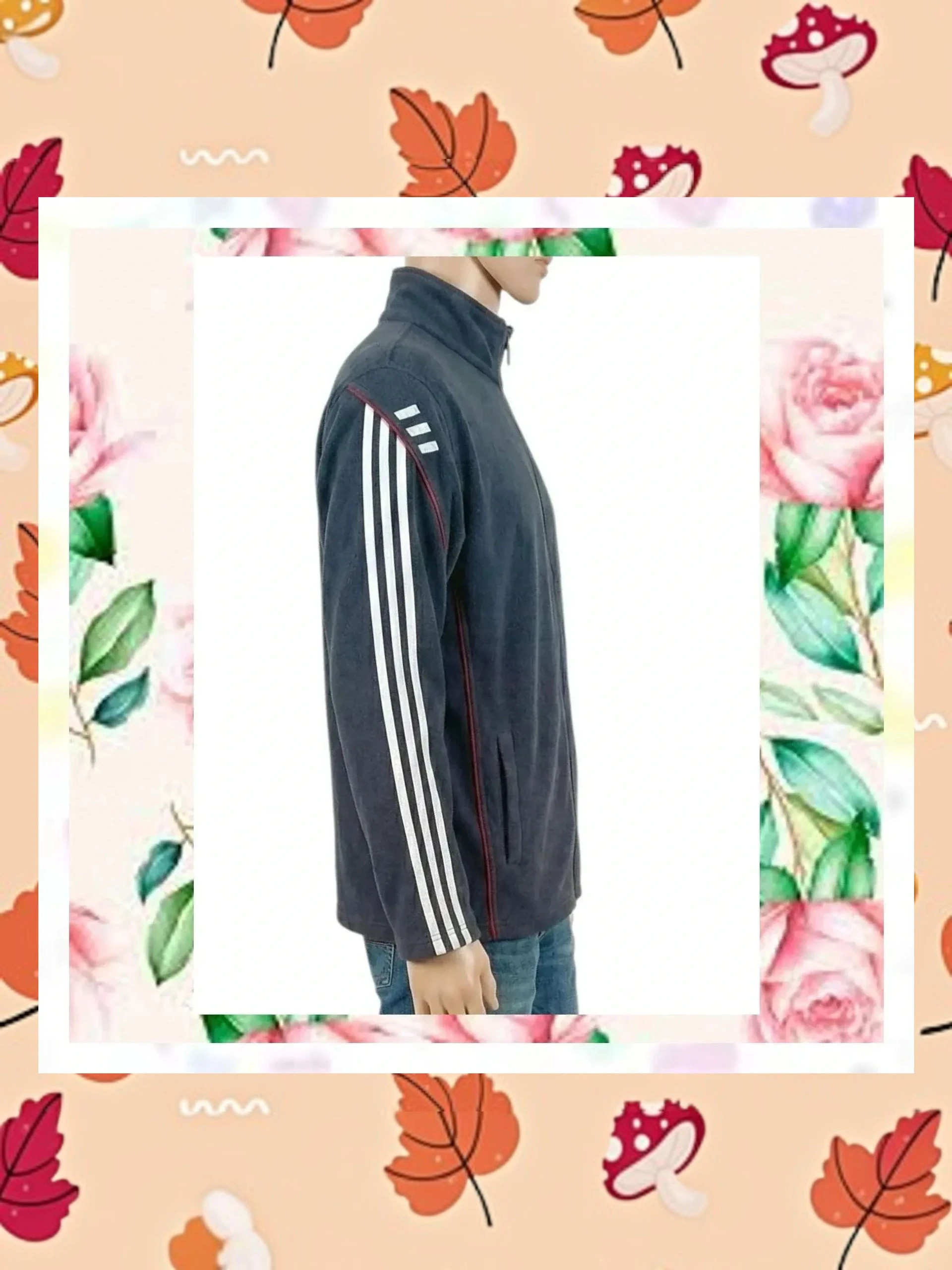 Chaqueta Polar Adidas Vintage 2005 Y2K Talla L/XL – adidas – taille L 3