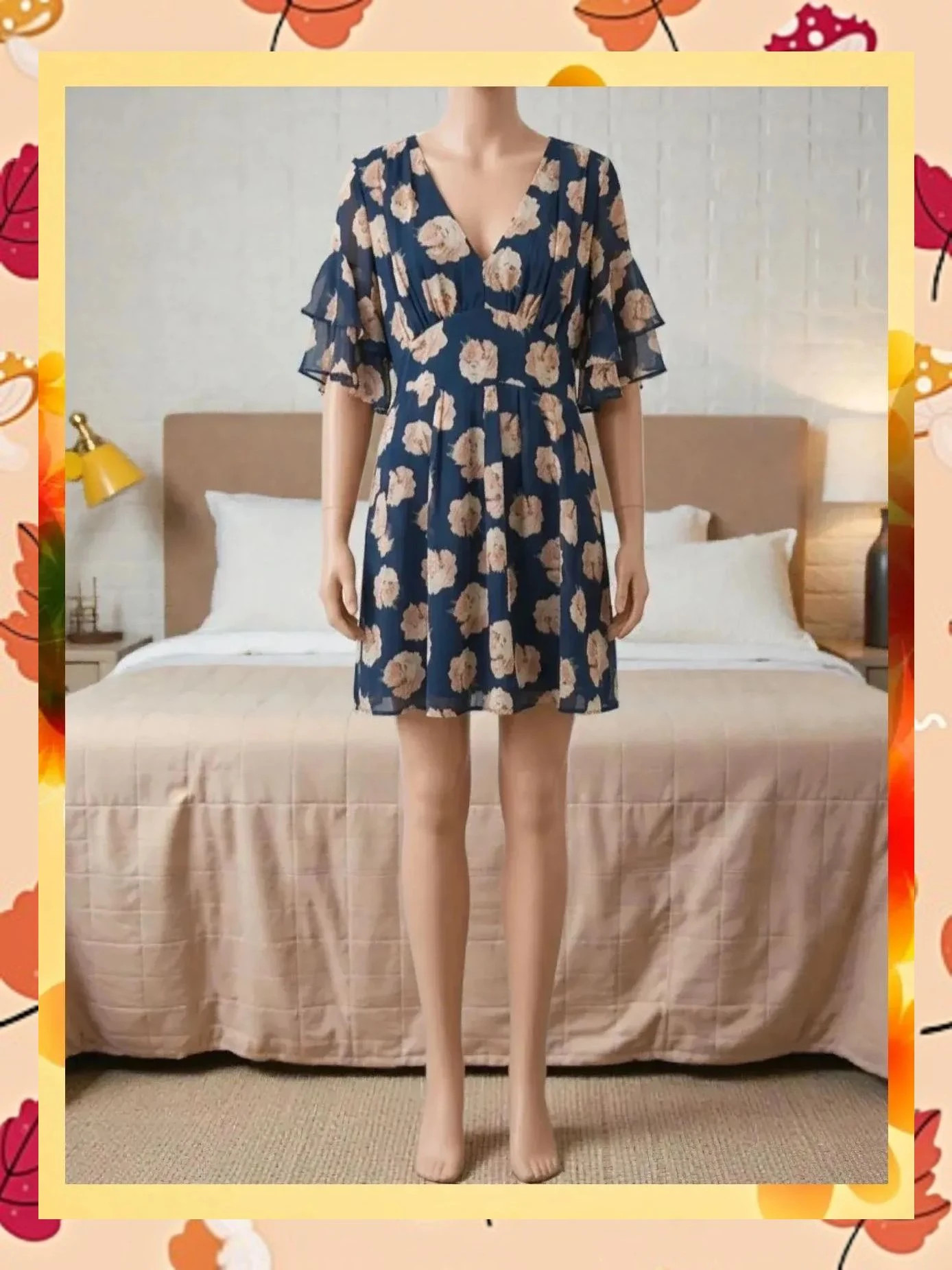 Mono gasa flores Topshop 42 / XL 👗 Impecable – Topshop – taille XL / 42 / 14 2