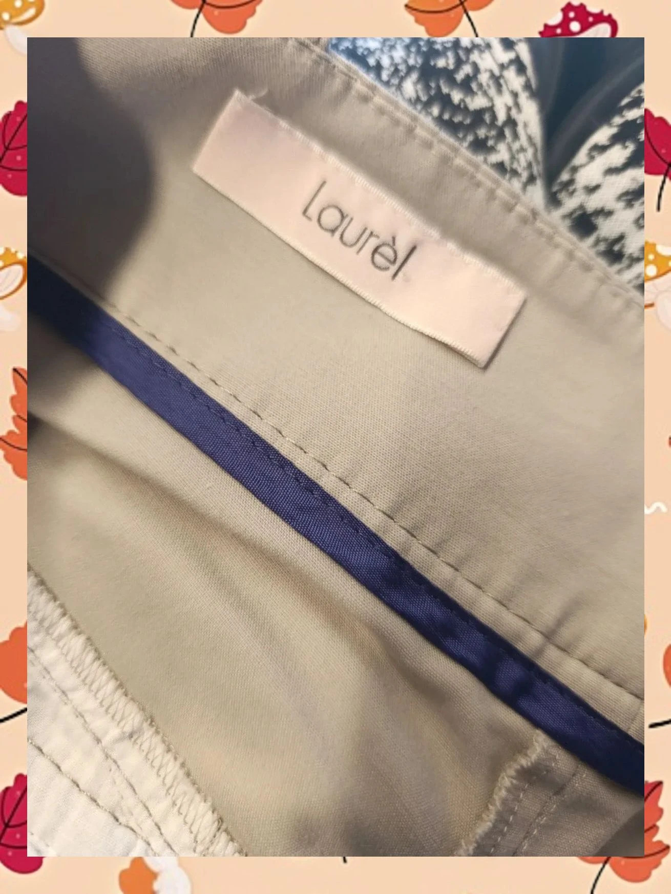 Pantalón chino de diseño Laurèl - Talla 34 - Calidad Premium – Laurèl – taille XS / 34 / 6 5