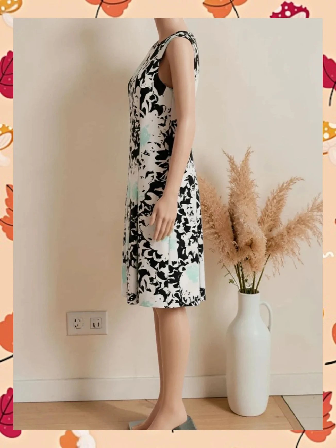 Vestido Jones New York Floral Talla 10 - Como Nuevo – Jones New York – taille XL / 42 / 14 3