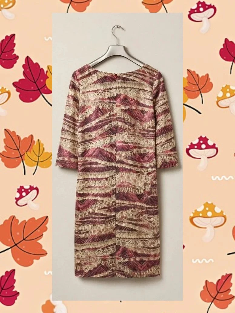 Vestido midi elegante hnos Junior T. 44 - Made in Spain – hnos lopez – taille XXL / 44 / 16 2