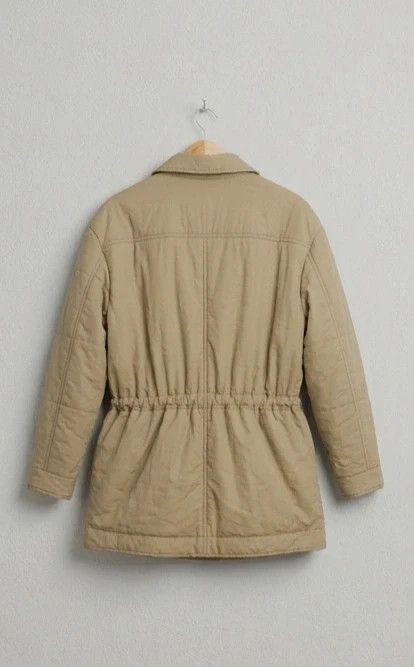 Parka acolchada Bimba y Lola beige verdoso Talla L – Bimba Y Lola – taille L / 40 / 12 2