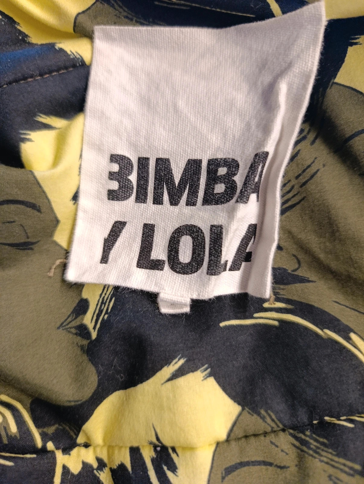 Parka acolchada Bimba y Lola beige verdoso Talla L – Bimba Y Lola – taille L / 40 / 12 3