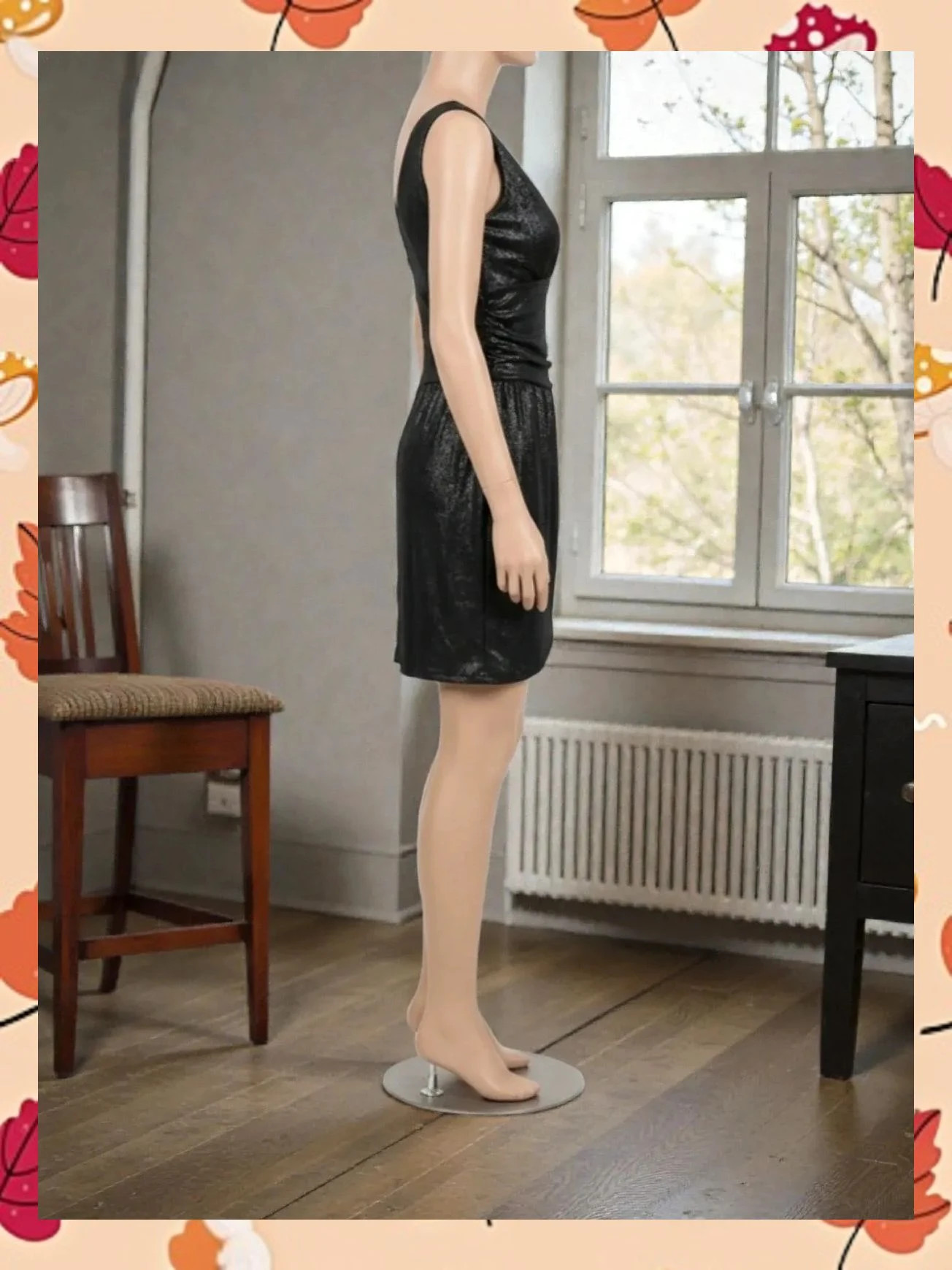 Vestido Negro Shimmer Motivi - – motivi – taille M / 38 / 10 2
