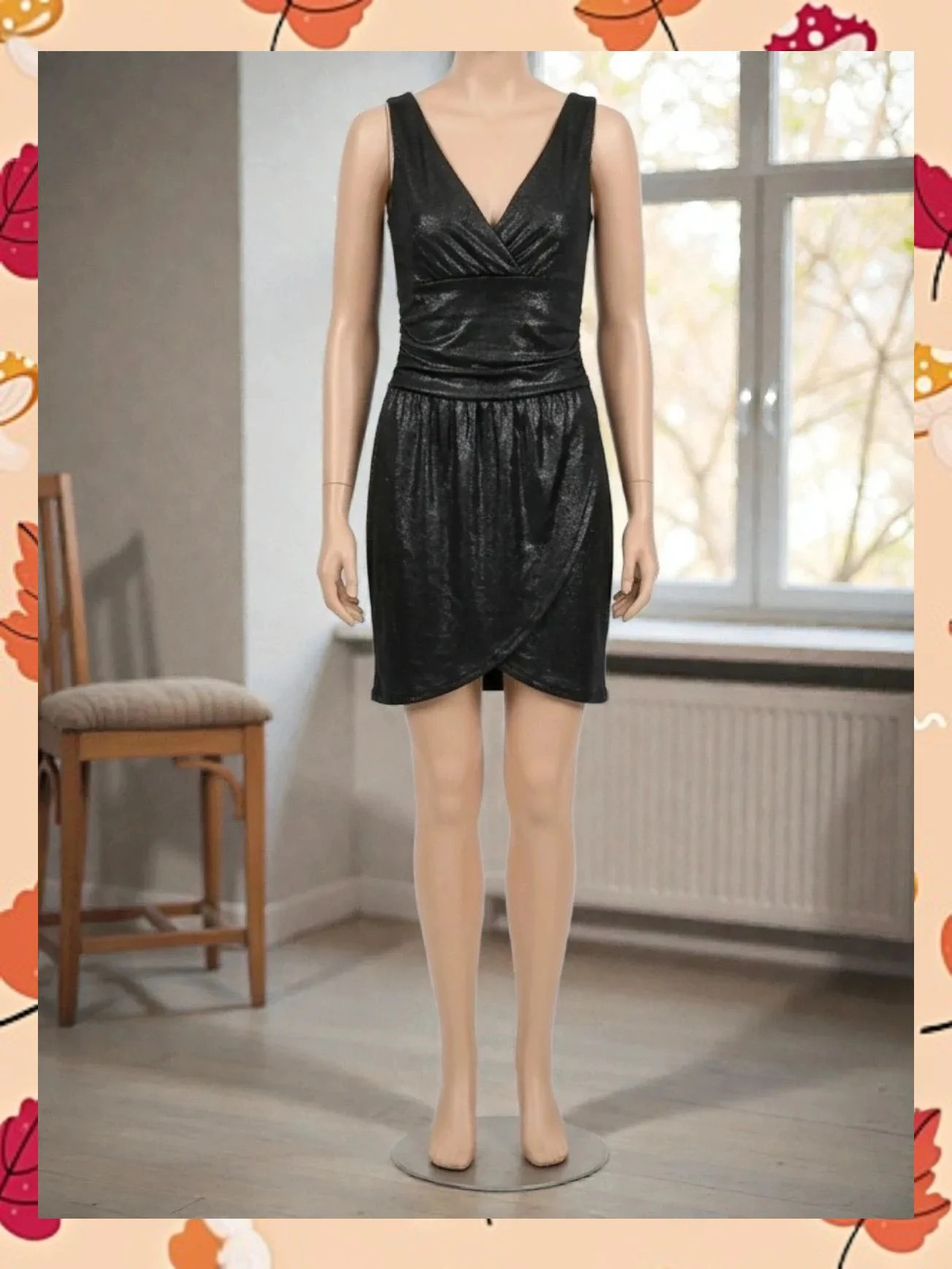 Vestido Negro Shimmer Motivi - – motivi – taille M / 38 / 10
