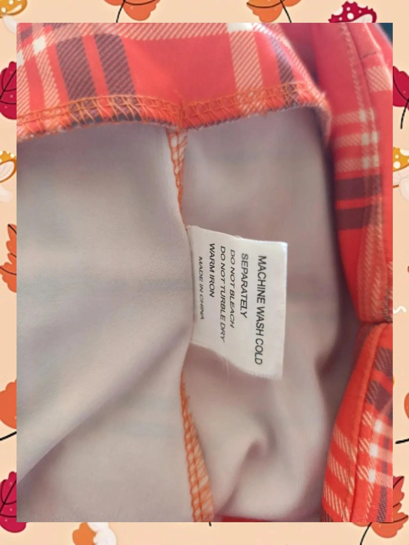 Pantalón campana tartán rojo y negro Talla M – taille M / 38 / 10 4