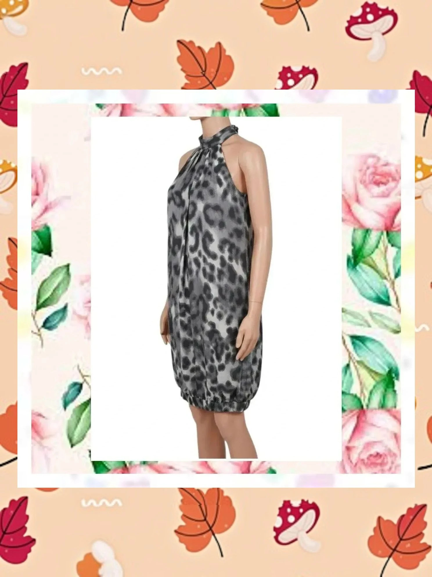 Vestido Halter Fórmula Joven - Talla 40 🐆 – Fórmula Joven – taille L / 40 / 12 2