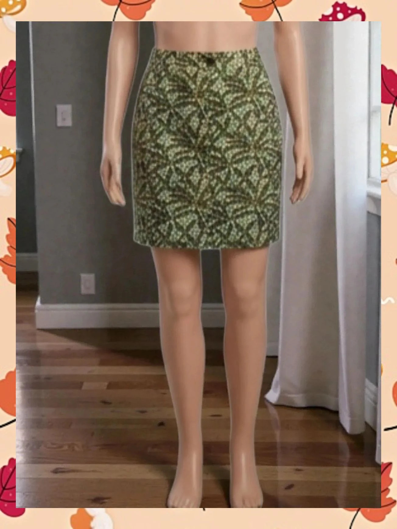 Falda Caroll Paris Estampada T.42 – Caroll – taille XL / 42 / 14