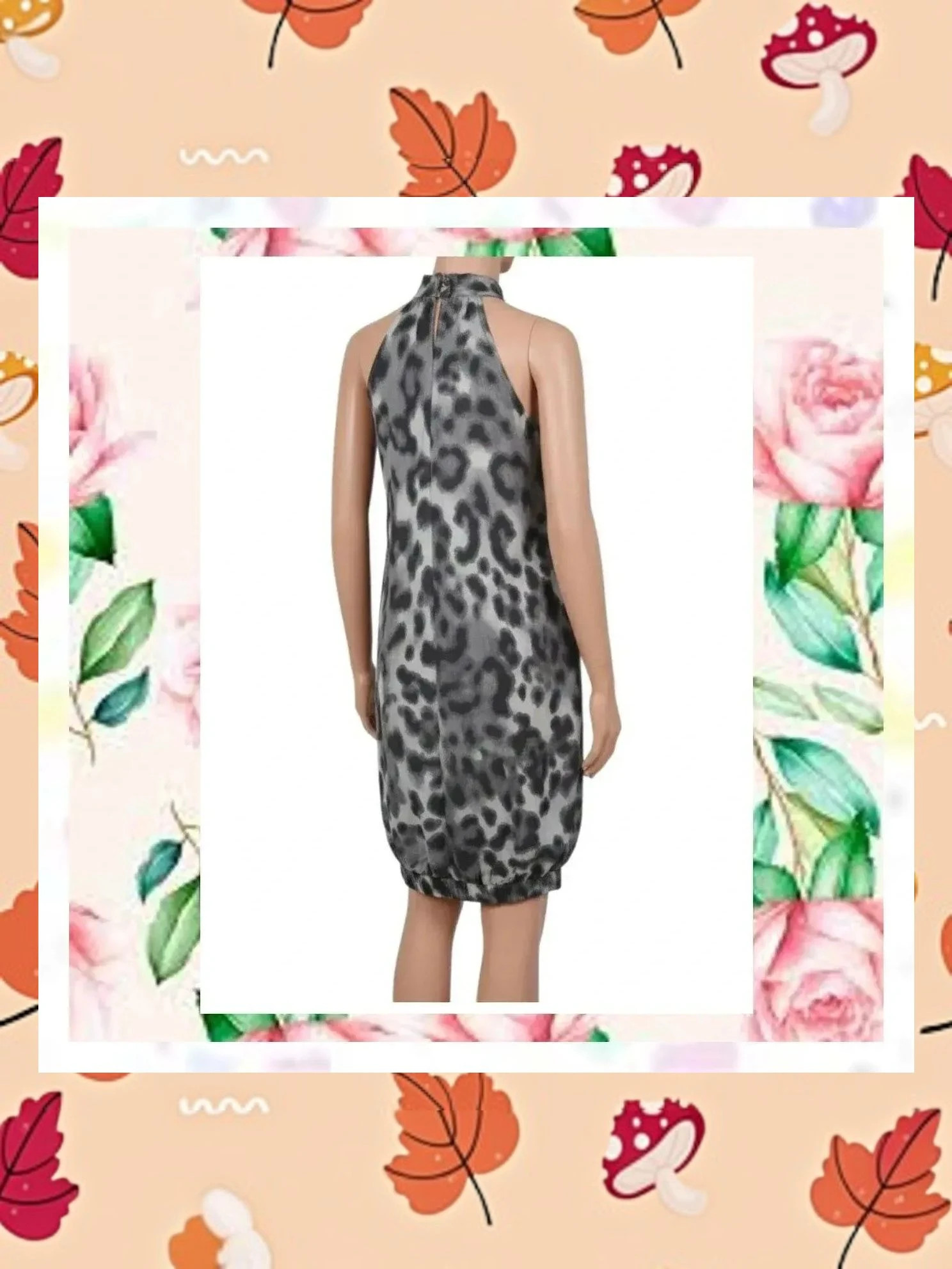 Vestido Halter Fórmula Joven - Talla 40 🐆 – Fórmula Joven – taille L / 40 / 12 3