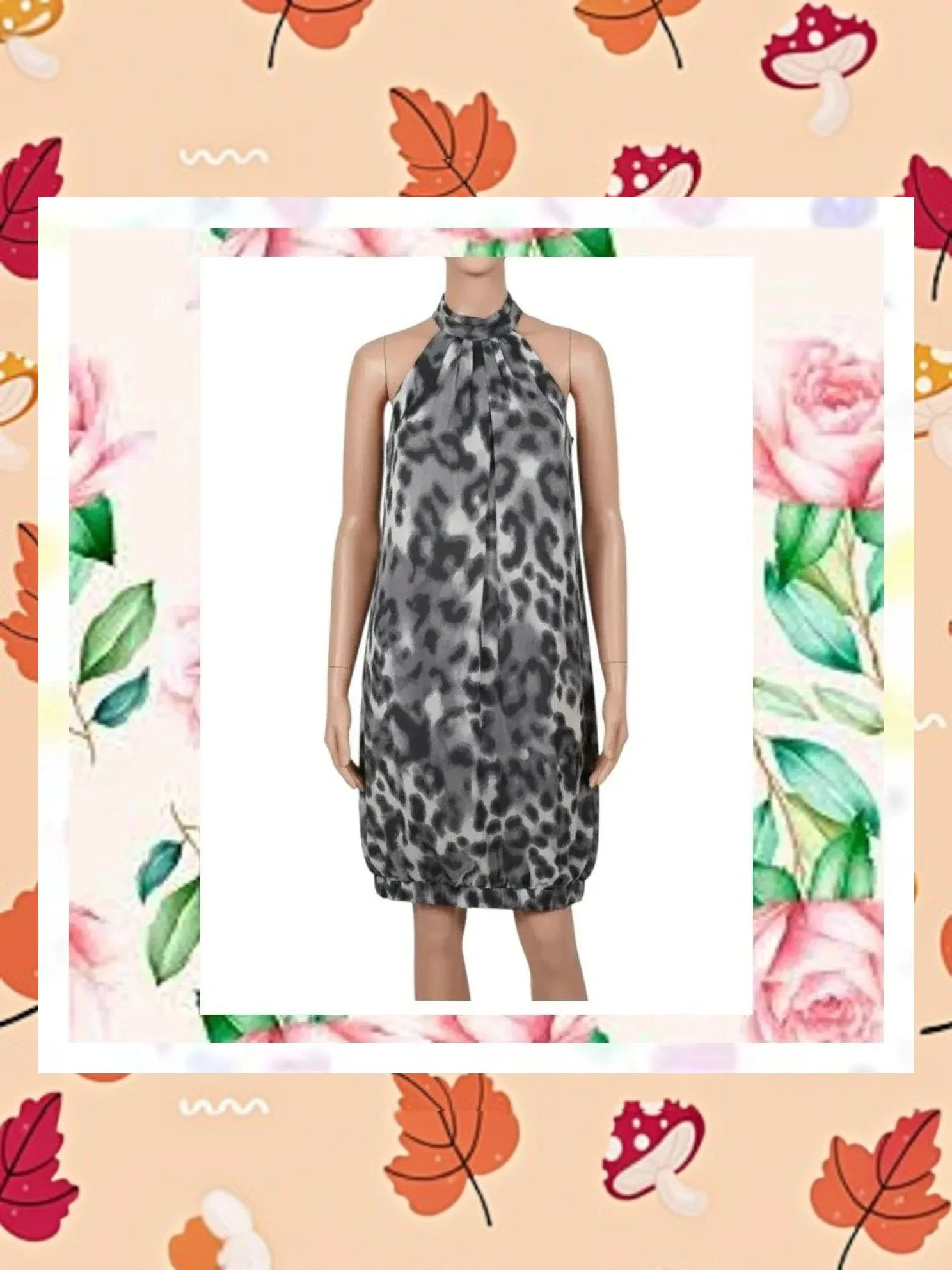 Vestido Halter Fórmula Joven - Talla 40 🐆 – Fórmula Joven – taille L / 40 / 12
