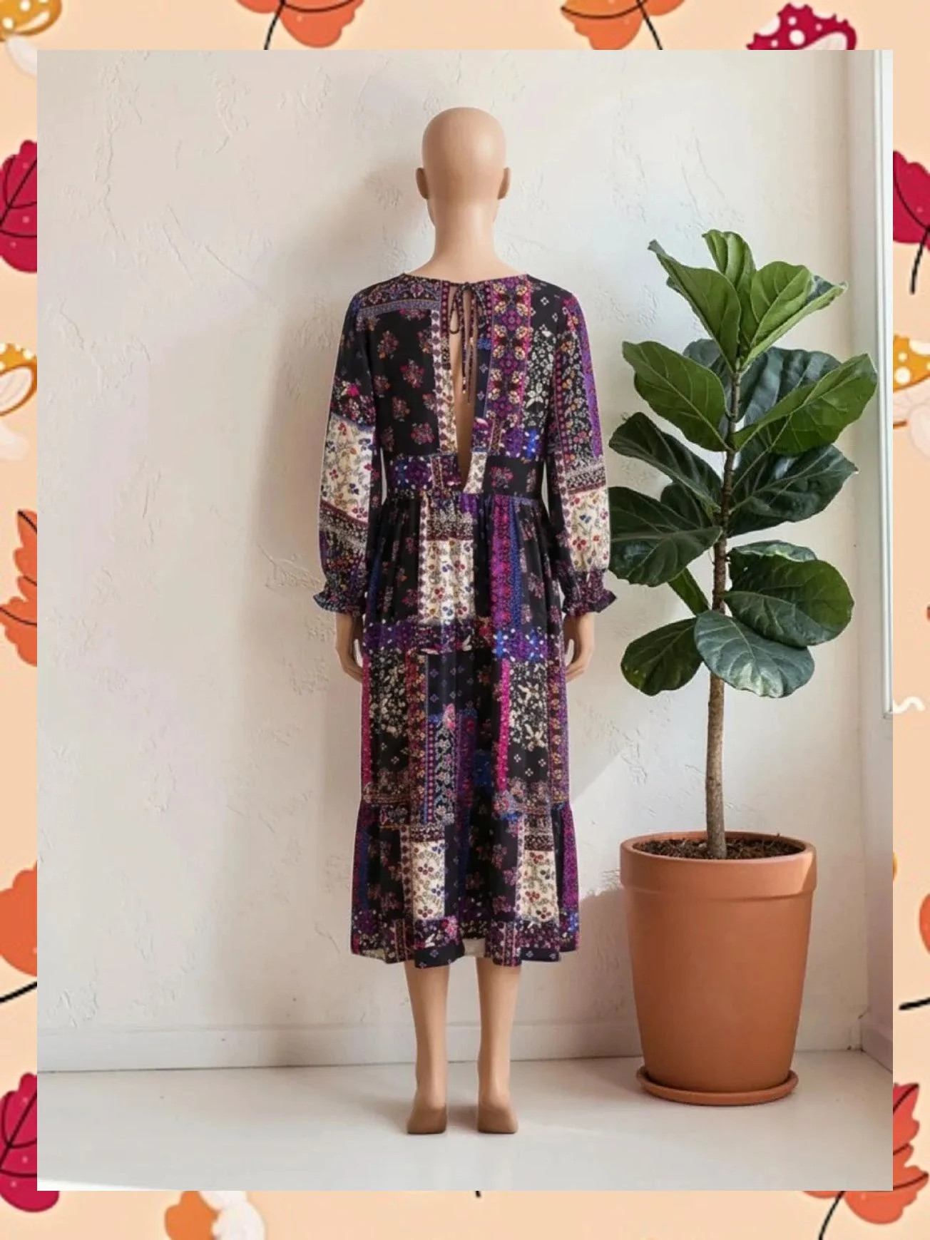 Vestido Largo Bohemio Fluido Blancheporte - Talla 40 – Blancheporte – taille L / 40 / 12 3