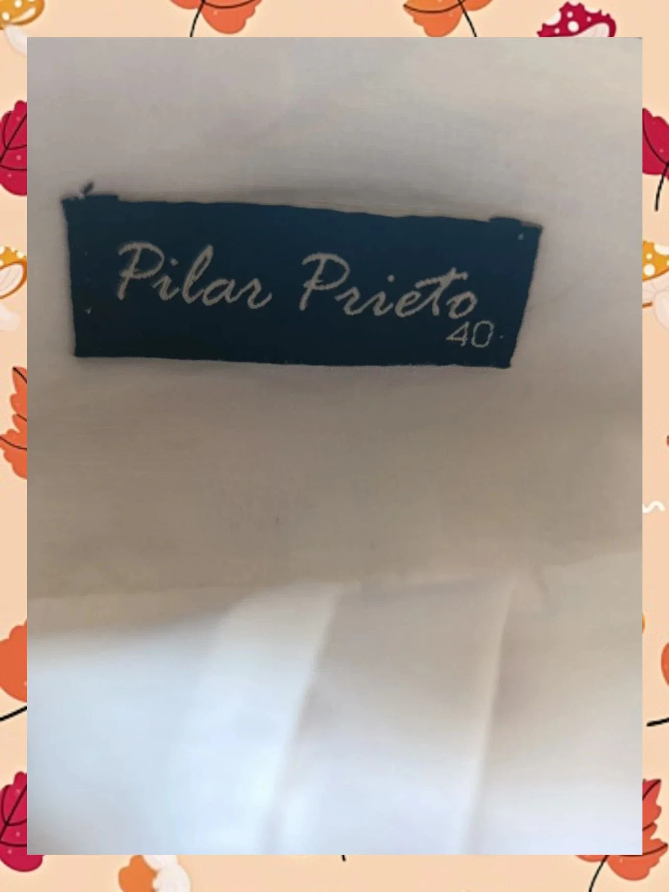 Vestido Recto Floral Pilar Prieto - Talla 40 (Como nuevo) – Pilar Prieto – taille L / 40 / 12 5