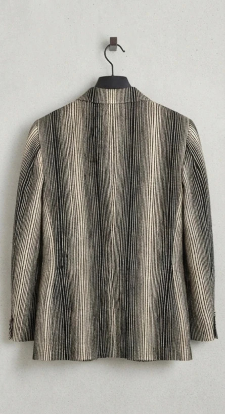 Blazer estructurada rayas Hongo San Sebastián T.40 – Hongo – taille L / 40 / 12 2