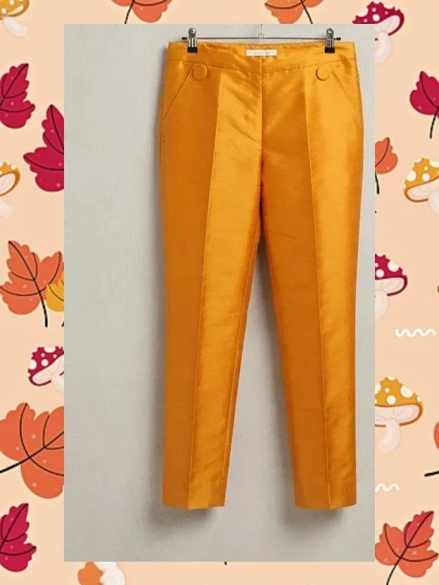 Pantalón elegante mostaza Síntesis T.44