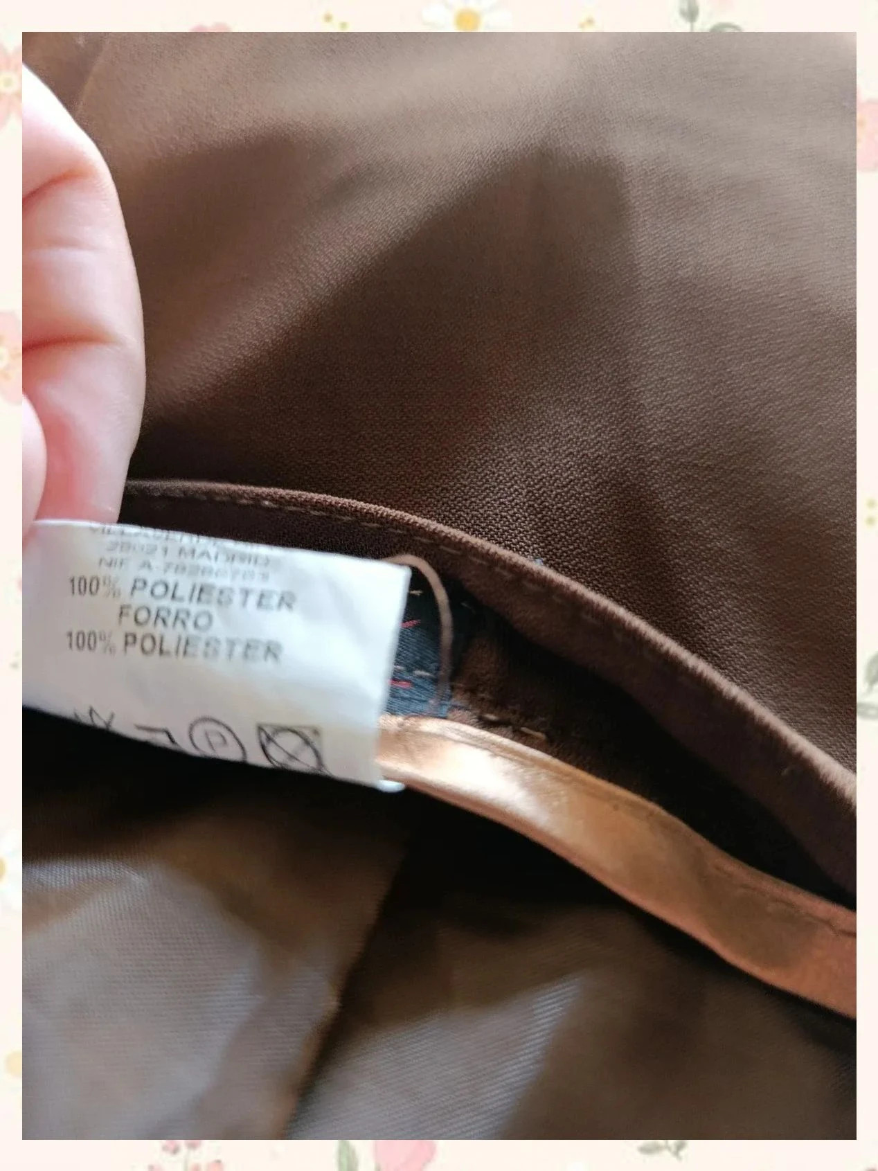 Preciosa falda de la firma Confecciones Touche en un elegante y versátil tono marrón chocolate. – Touché – taille XXXL / 46 / 18 4