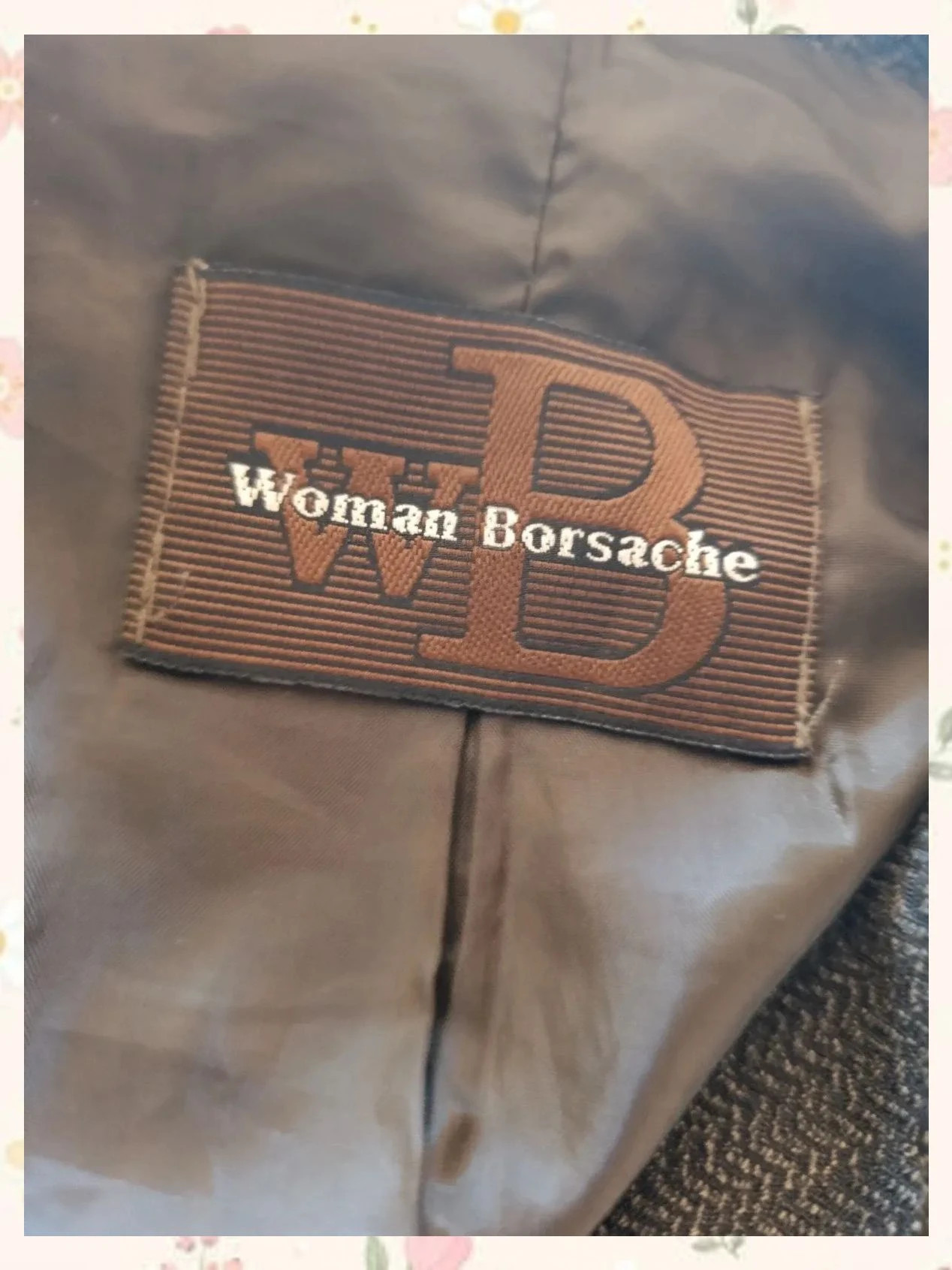 Blazer Woman Borsache Verde Oliva Espiga T.38 – Woman Borsache – taille M / 38 / 10 5