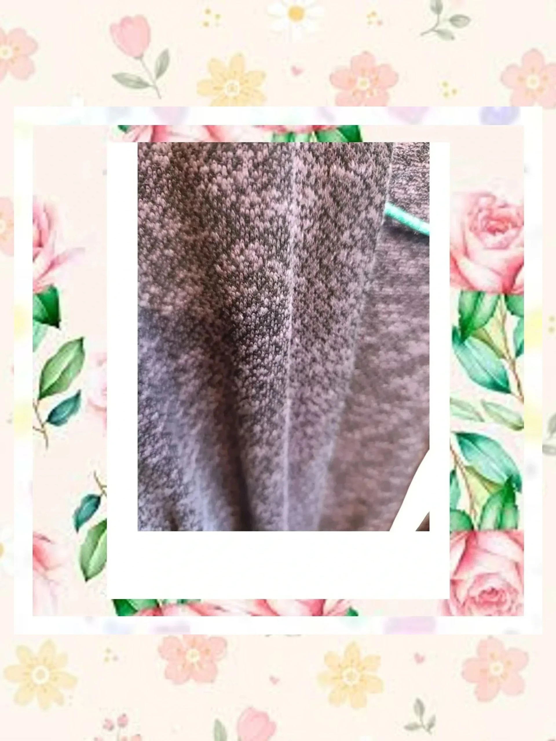 Cárdigan Largo Elogy XL Punto Jaspeado Malva – Elogy – taille XL / 42 / 14 3