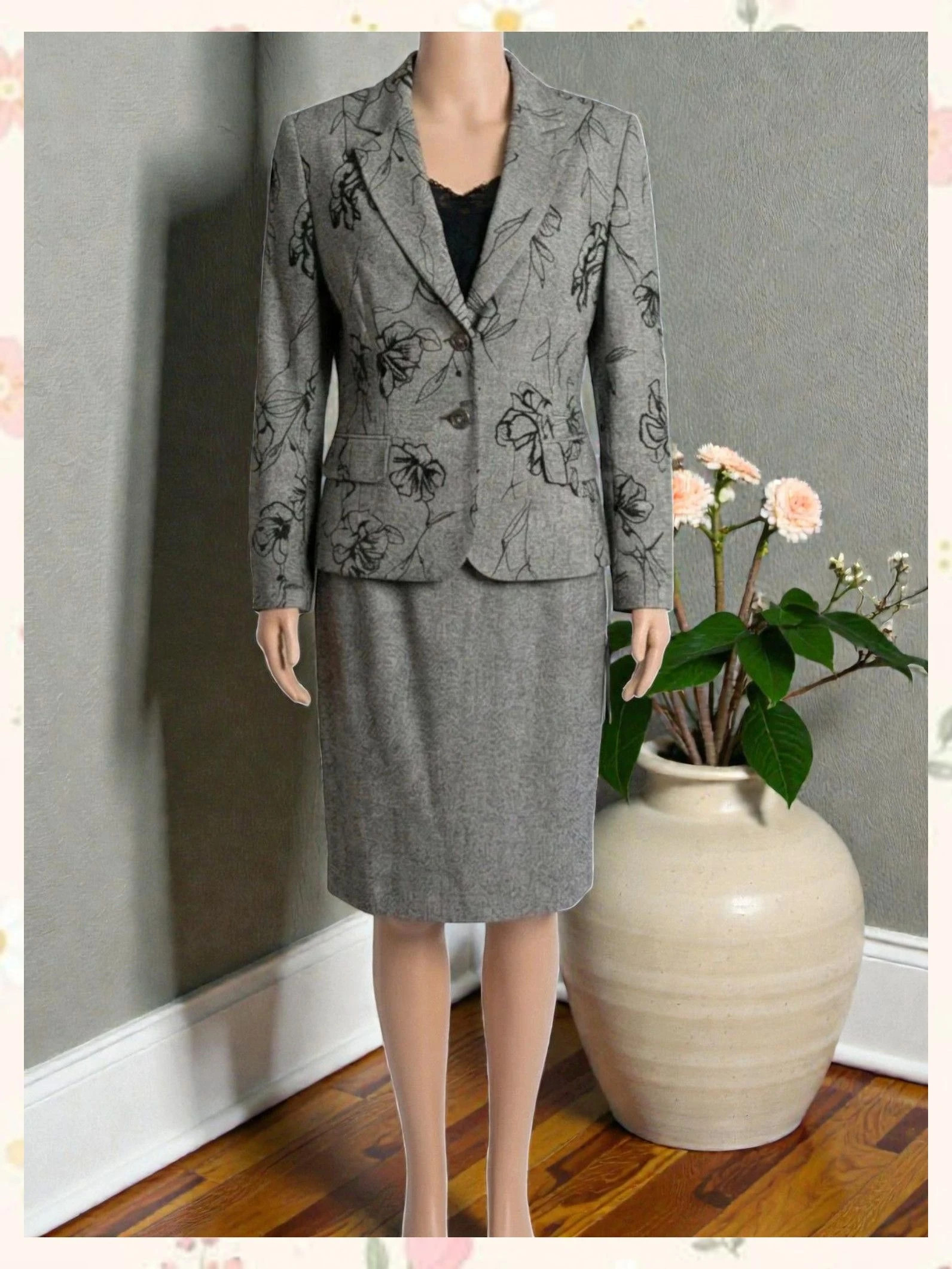 Traje Chaqueta y Falda Lola Candela T40 Nuevo
