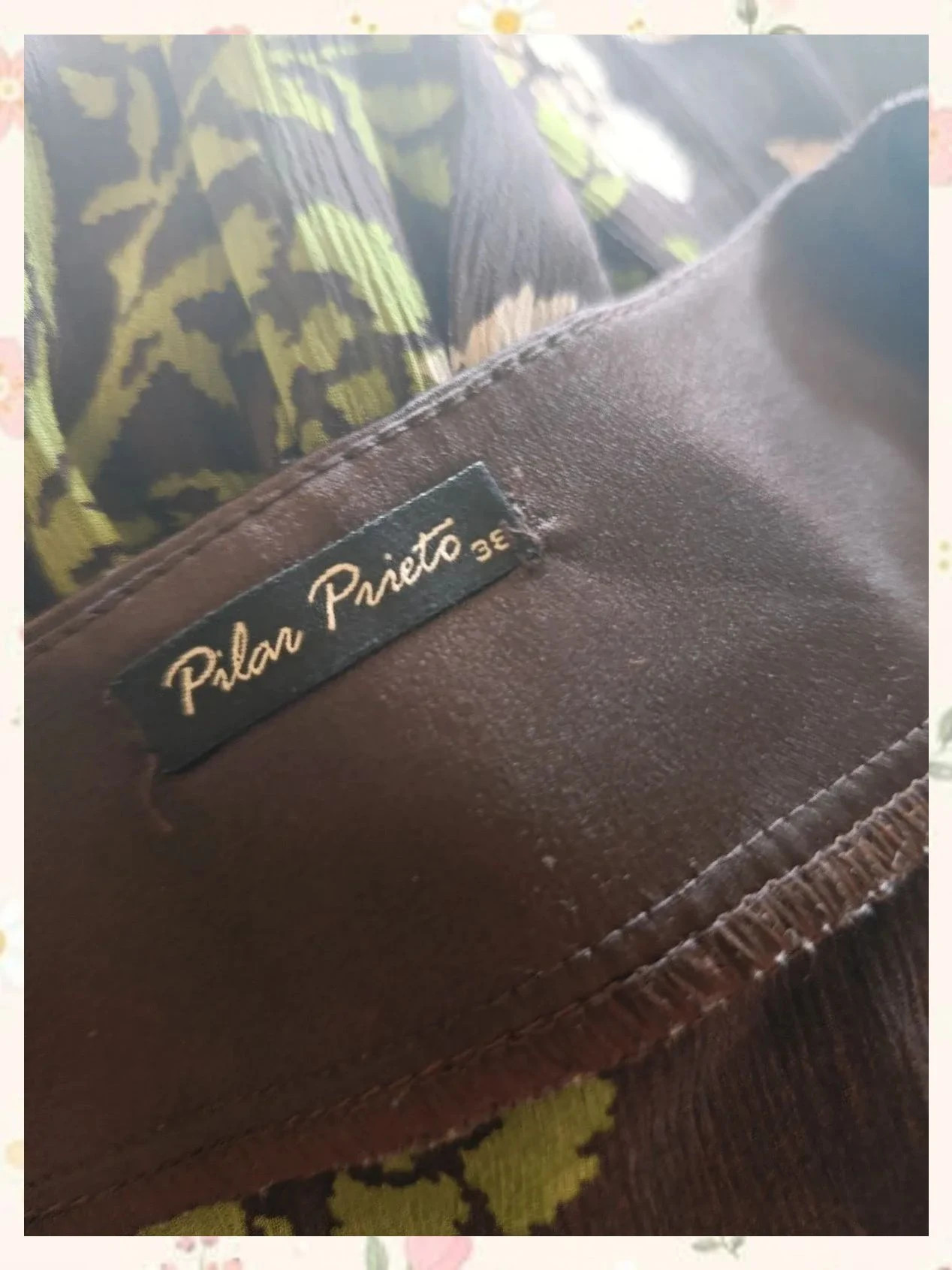 túnica estampado flores Pilar Prieto T-3E – Pilar Prieto – taille XL / 42 / 14 3