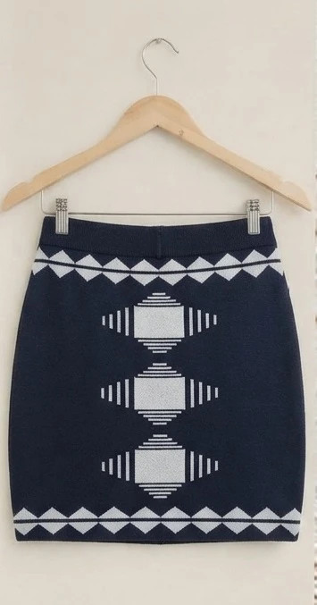 Mini falda de punto indotara- 50% Lana - Talla S – Indotara – taille S / 36 / 8 2