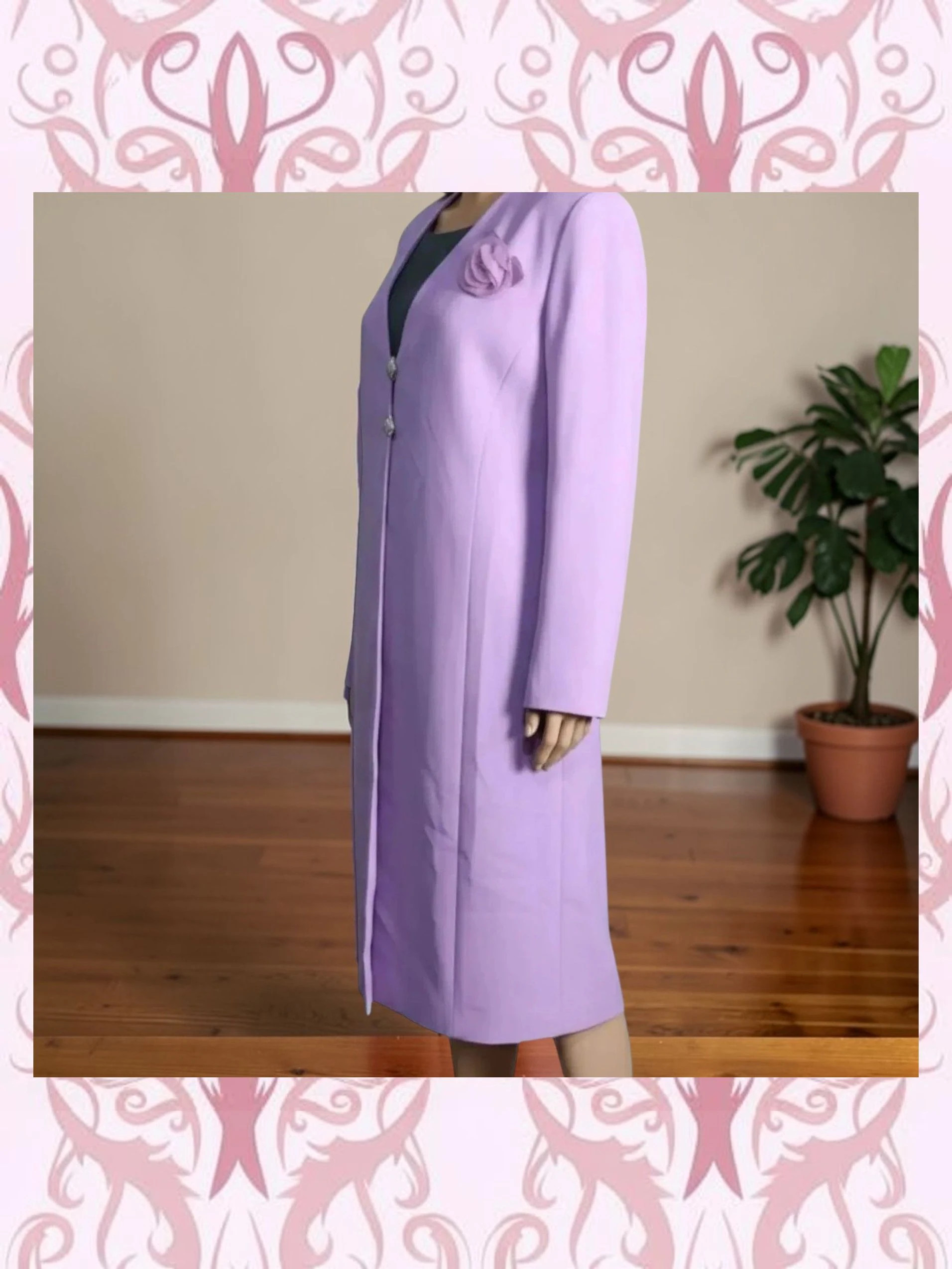 Elegante Levita Lavanda El Corte Inglés Talla 42 | Ceremonia Fiesta – El Corte Inglés – taille XL / 42 / 14 3