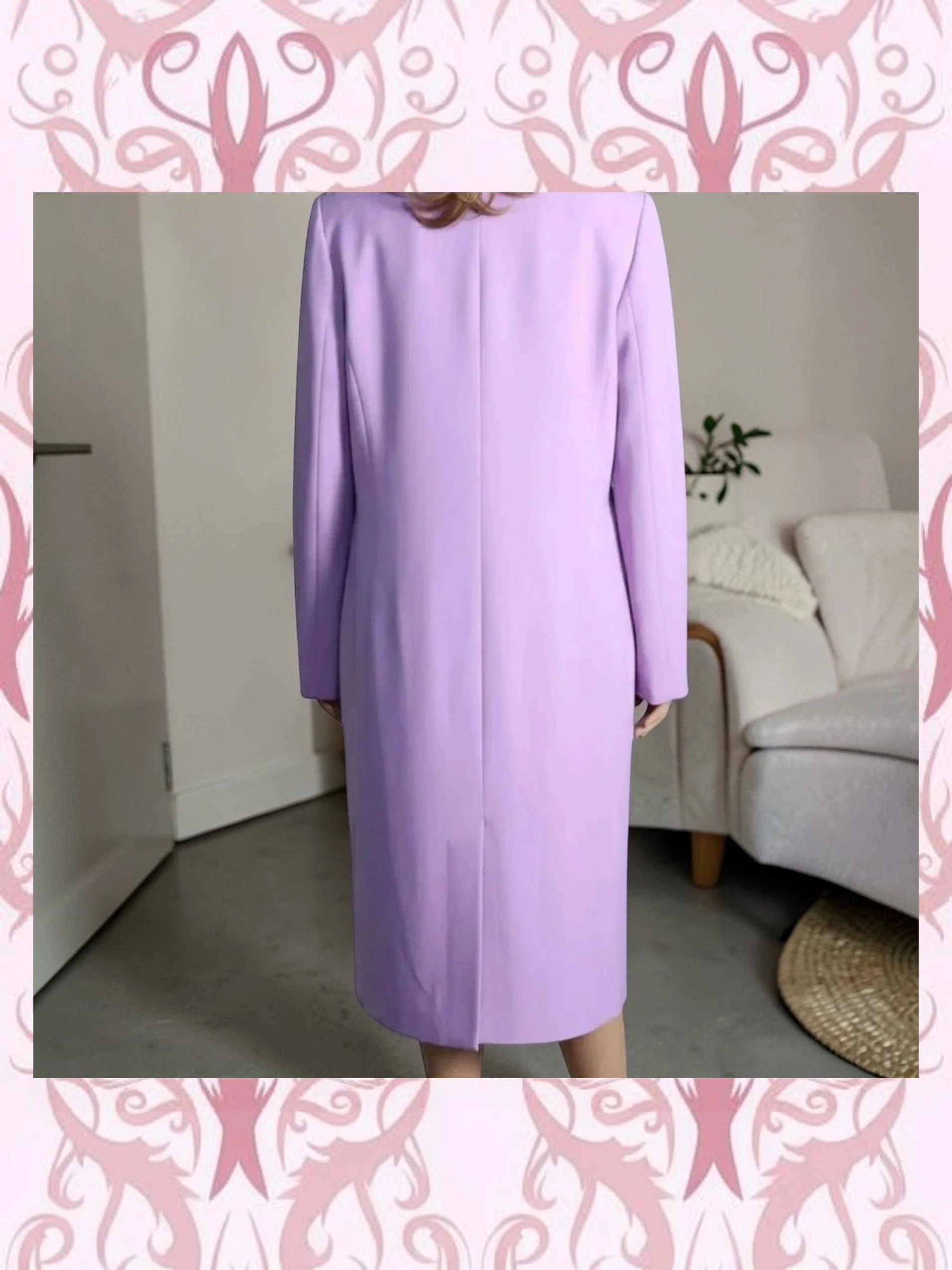Elegante Levita Lavanda El Corte Inglés Talla 42 | Ceremonia Fiesta – El Corte Inglés – taille XL / 42 / 14 2