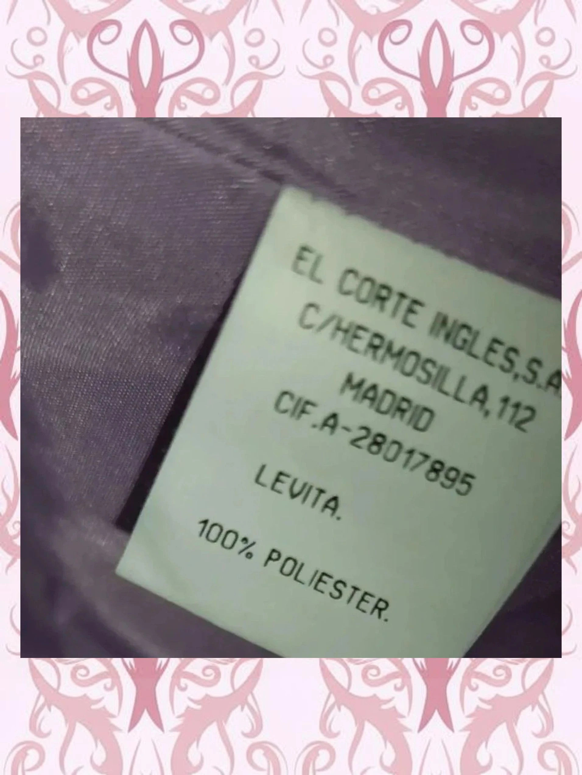 Elegante Levita Lavanda El Corte Inglés Talla 42 | Ceremonia Fiesta – El Corte Inglés – taille XL / 42 / 14 5