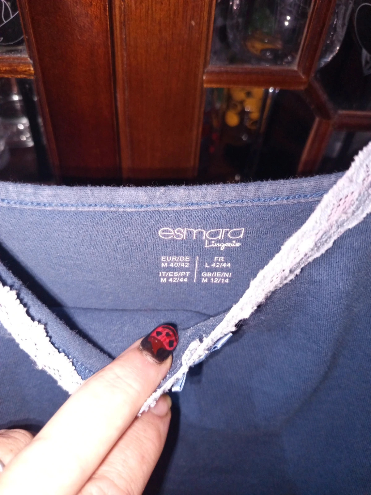 Caraco débardeur bleu Esmara L 42/44 – Esmara – taille L / 40 / 12 5