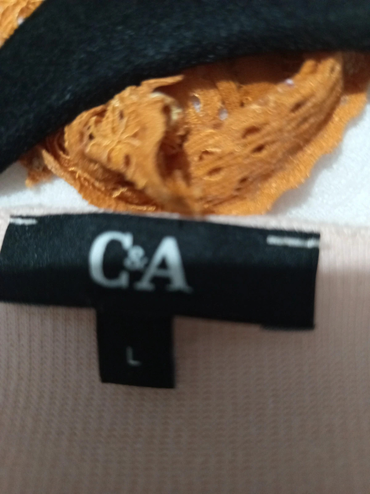 Top crème en maille fine C&A - Taille L – C&A – taille M / 38 / 10 5