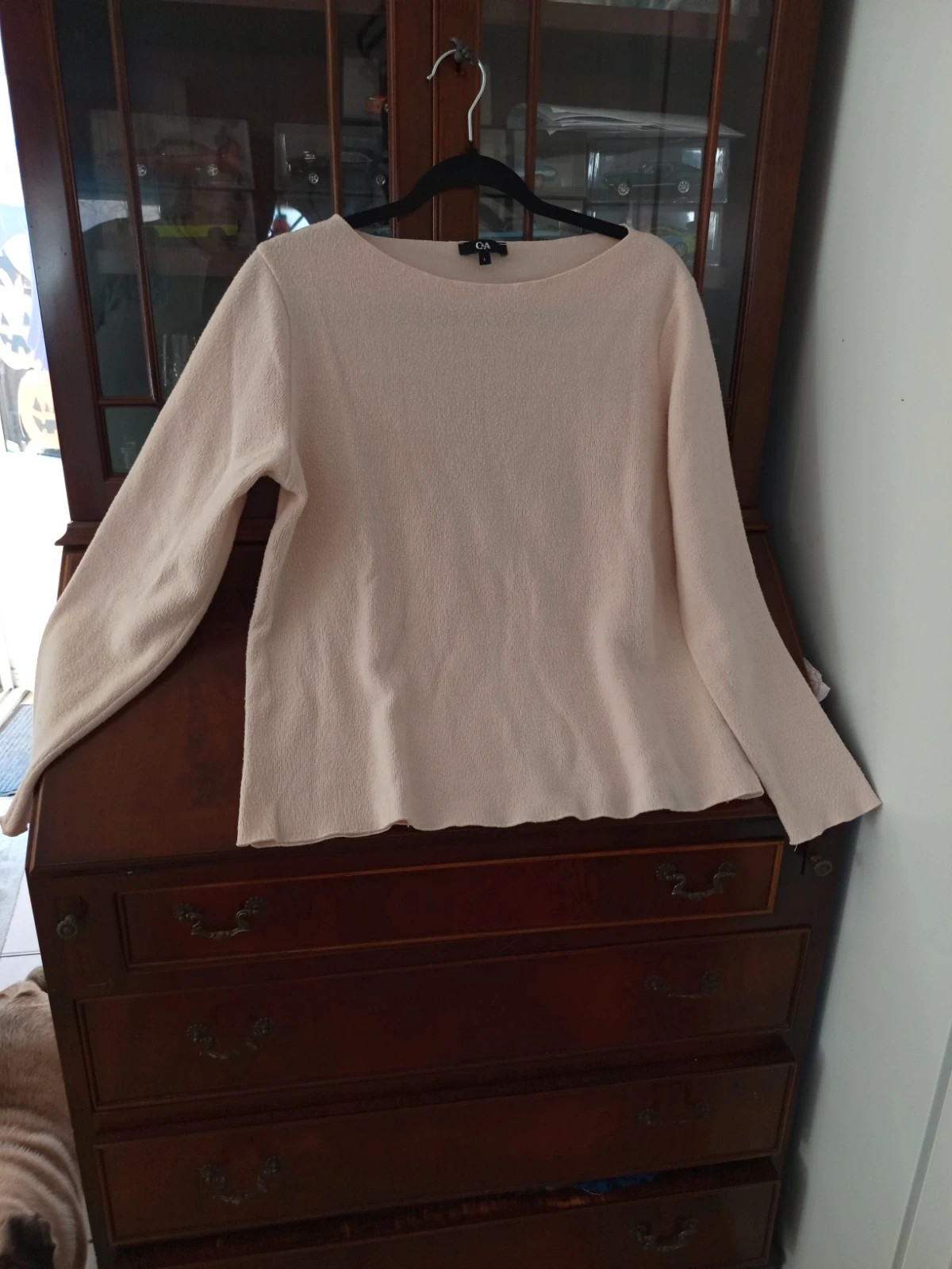 Top crème en maille fine C&A - Taille L – C&A – taille M / 38 / 10 3