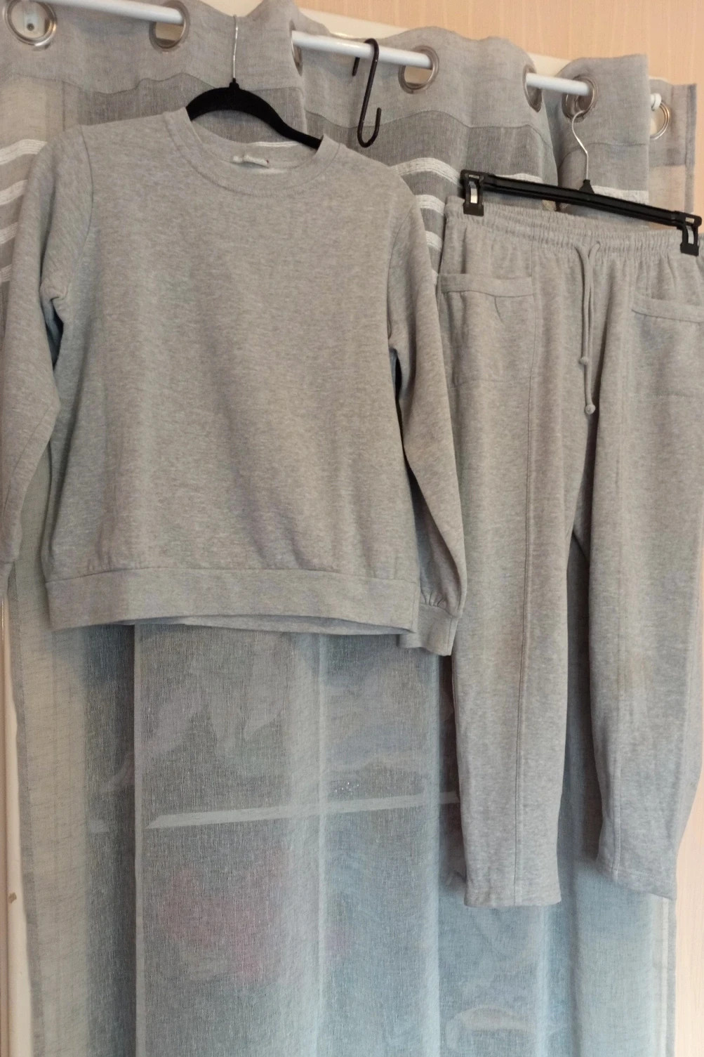 ensemble de jogging en molleton gris clair Blancheporte - Taille M (38/40) – Blancheporte – taille M / 38 / 10 2