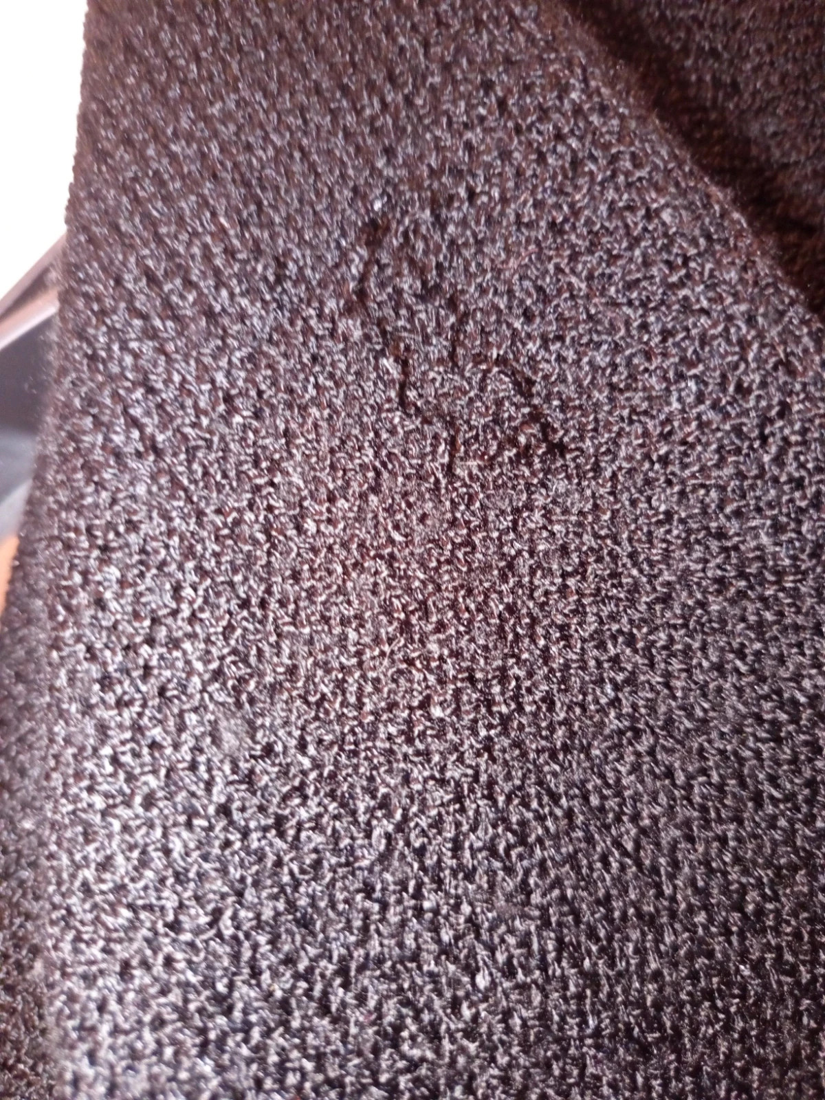 Pull noir col V Kiabi - Taille XS – Kiabi – taille XS / 34 / 6 4
