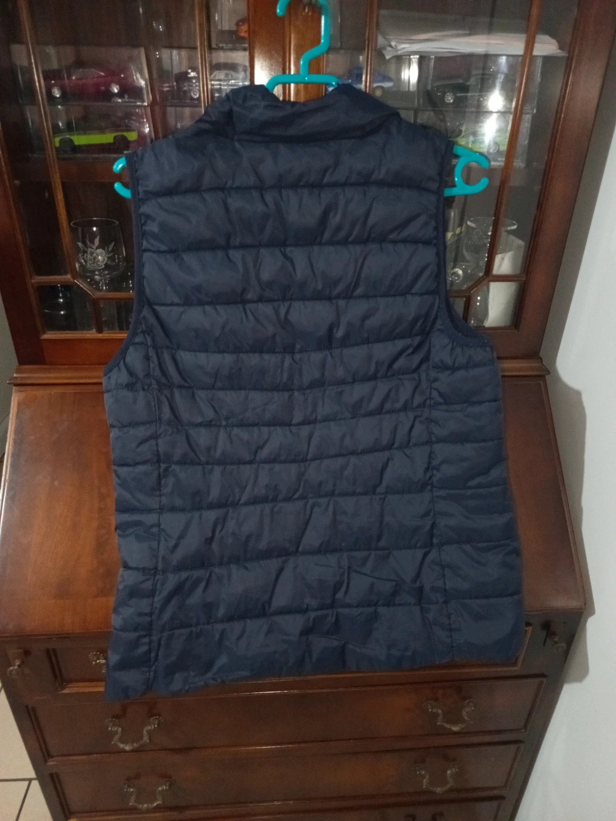 Doudoune sans manches ONLY Bleue - Taille L (Zip à changer – ONLY – taille L / 40 / 12 2