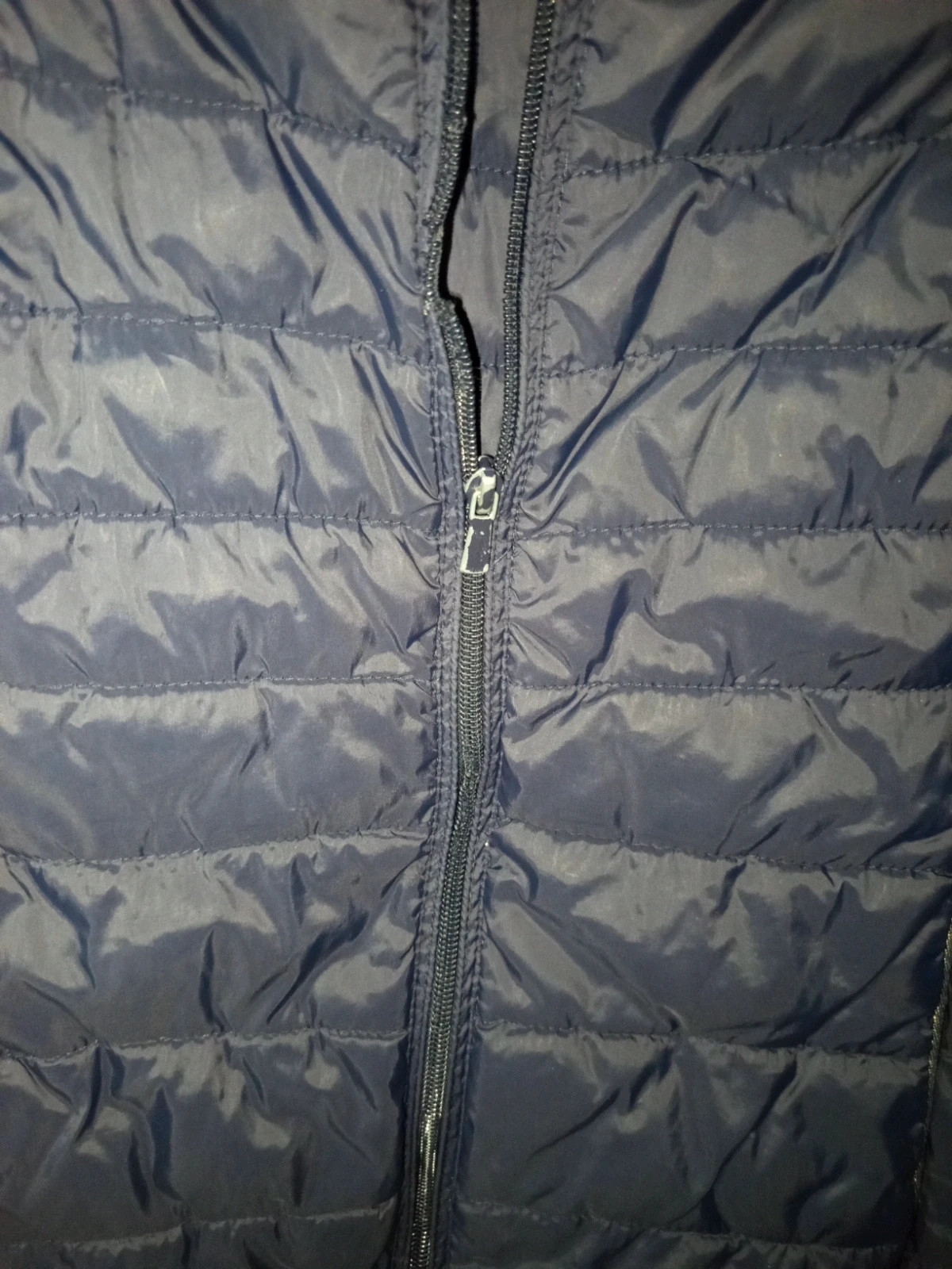 Doudoune sans manches ONLY Bleue - Taille L (Zip à changer – ONLY – taille L / 40 / 12 4